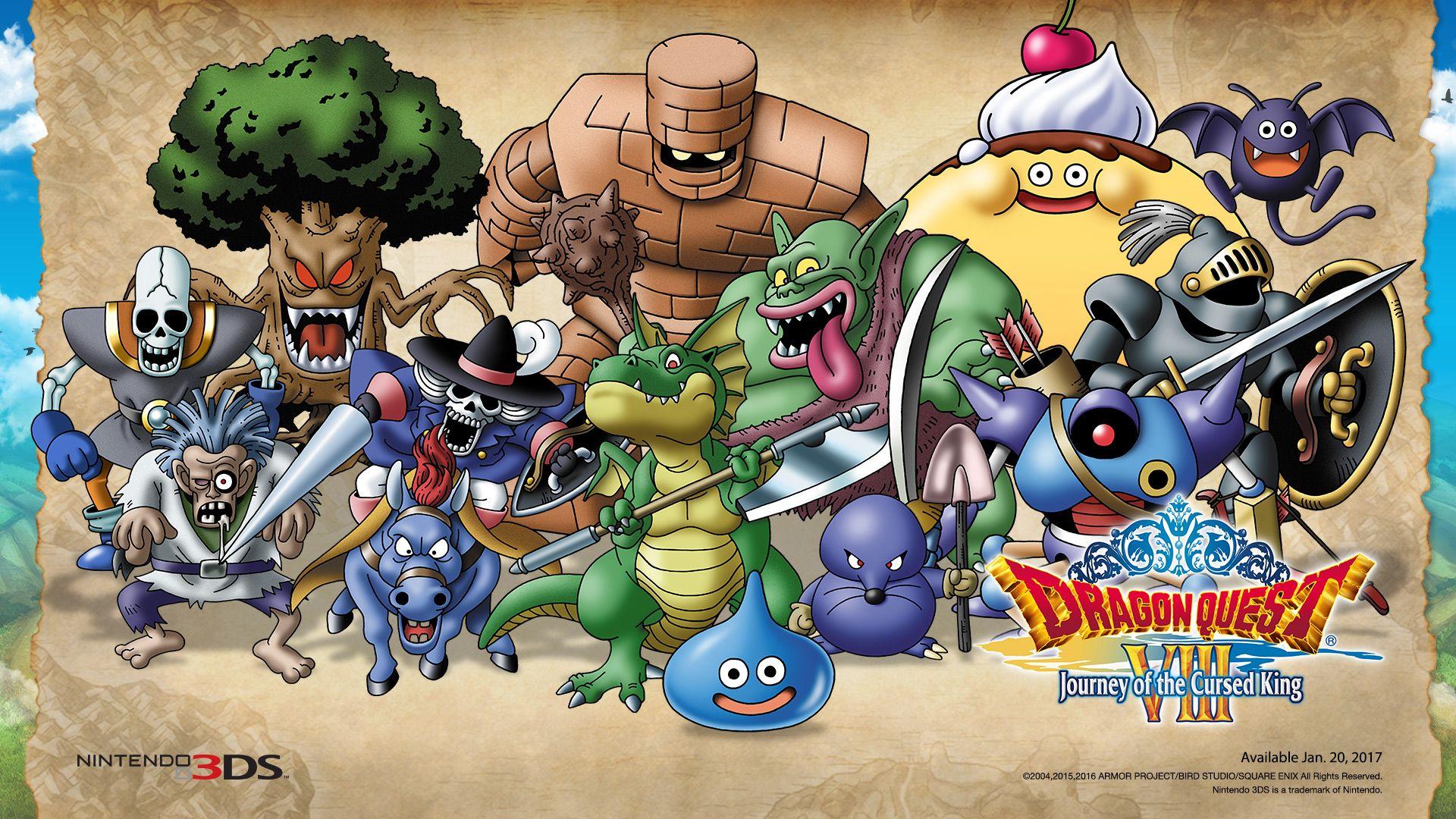 1920x1080 Dragons Den: Dragon Quest Fansite > Dragon Quest VIII 3DS > Wallpaper