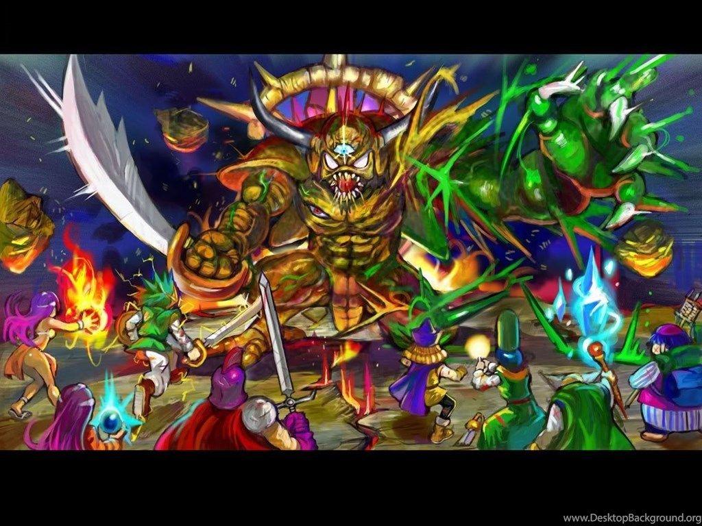 1024x768 Estark Dragon Quest Fanart Wallpaper & Background