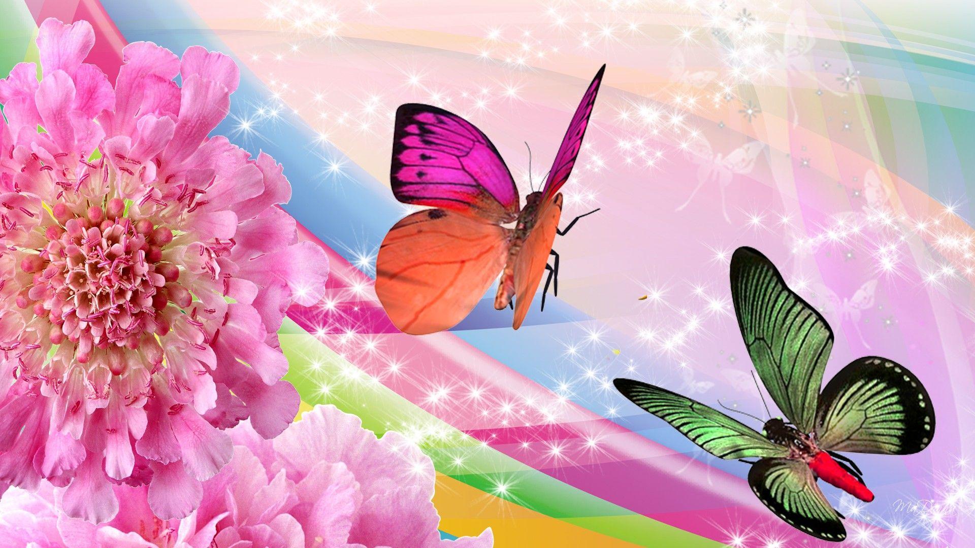 Rainbow Butterfly  Wallpaper APK for Android Download