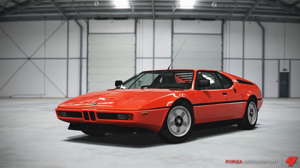 1244x700 Video games cars Forza Motorsport 4 BMW M1 wallpaperx1080