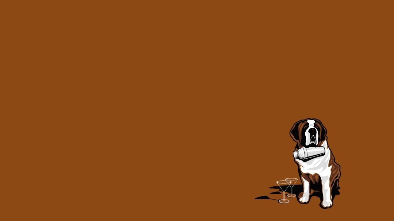1280x720 st bernard, lifeguard, dog 720P Wallpaper, HD Vector 4K
