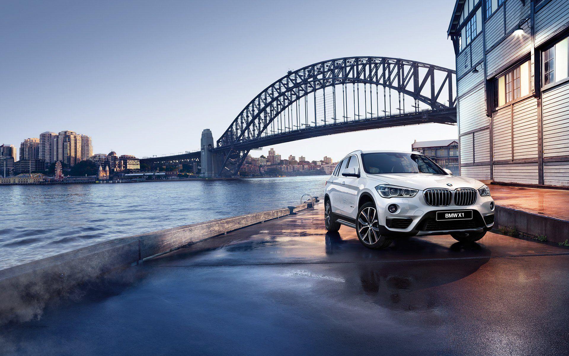 1920x1200 HD Wallpaper: BMW X1 at Sydney Harbour Bridgex1200