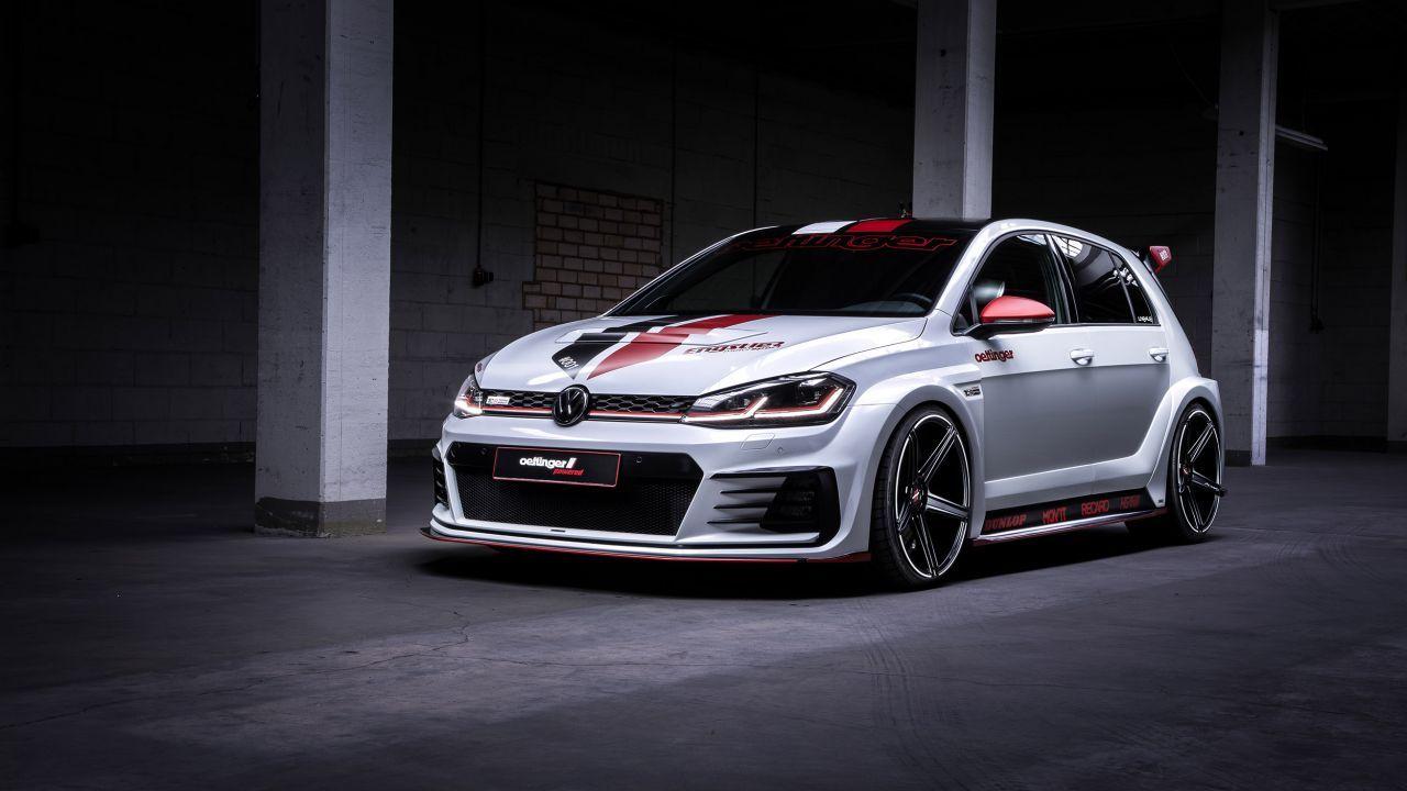 1280x720 Wallpaper Volkswagen Golf GTI TCR Concept, HD, Automotive