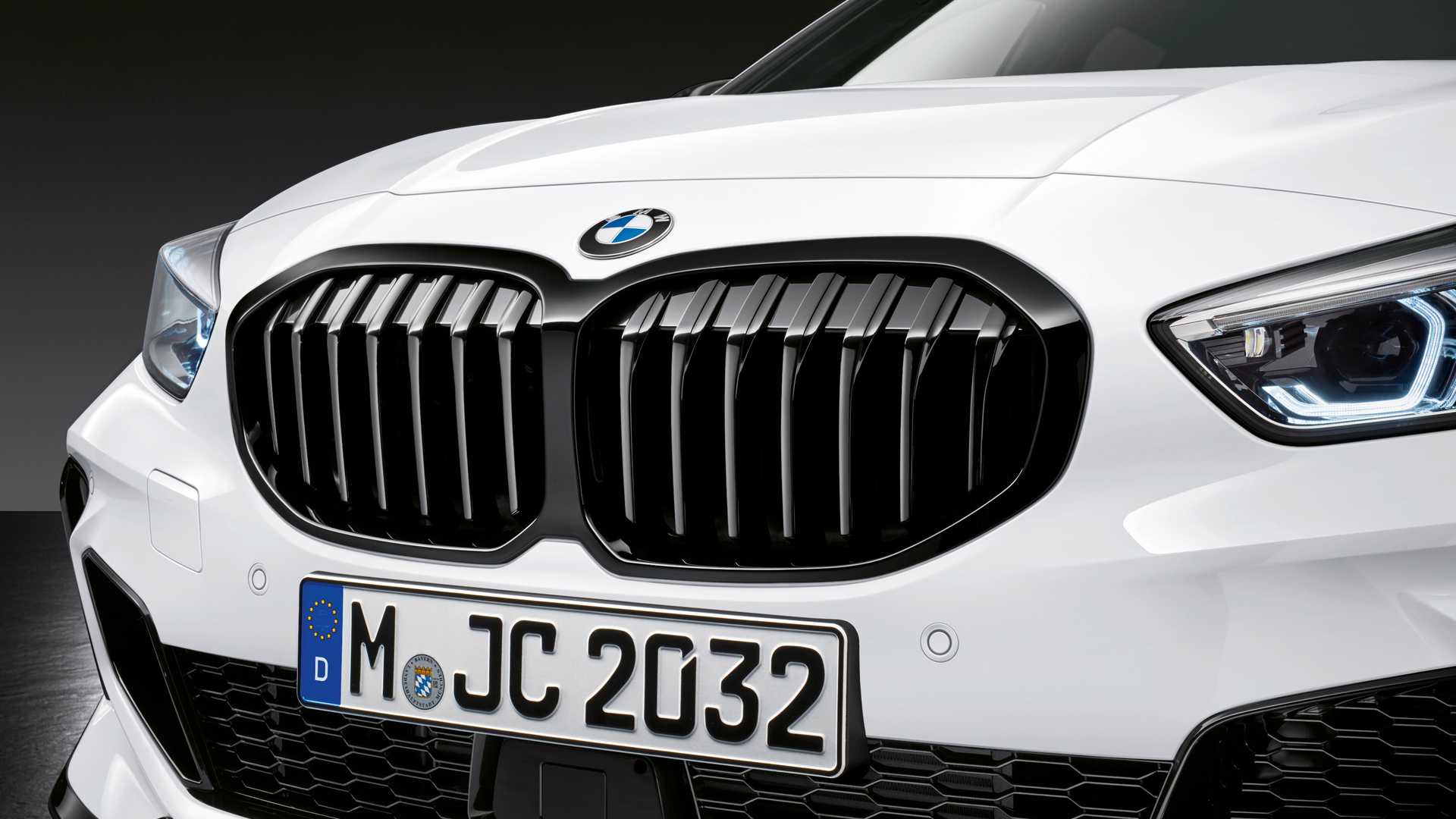 1920x1080 BMW 1 Series M Performance Parts Grill Wallpaper 9