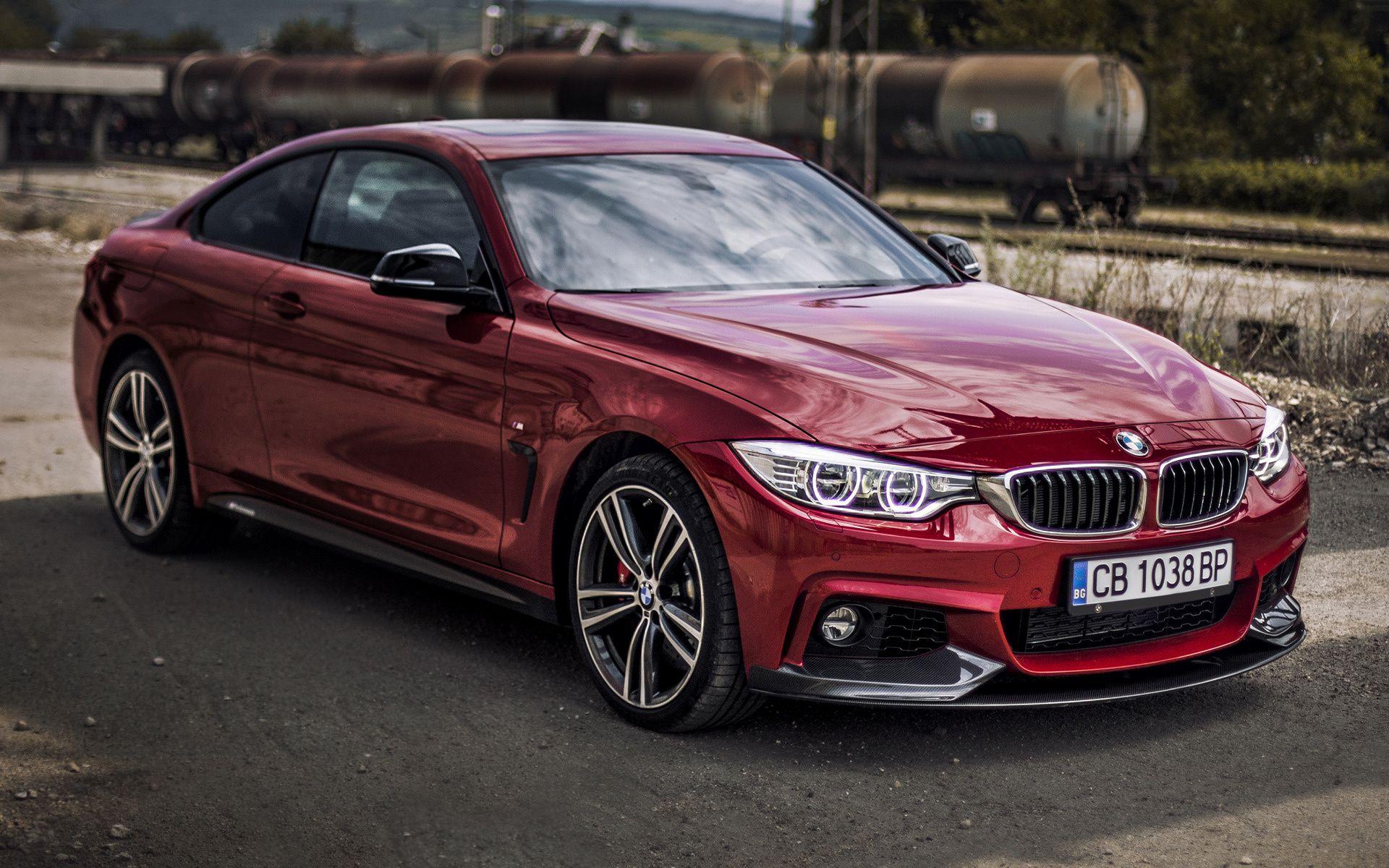 1920x1200 BMW 4 Series Coupe M Performance Red Edition