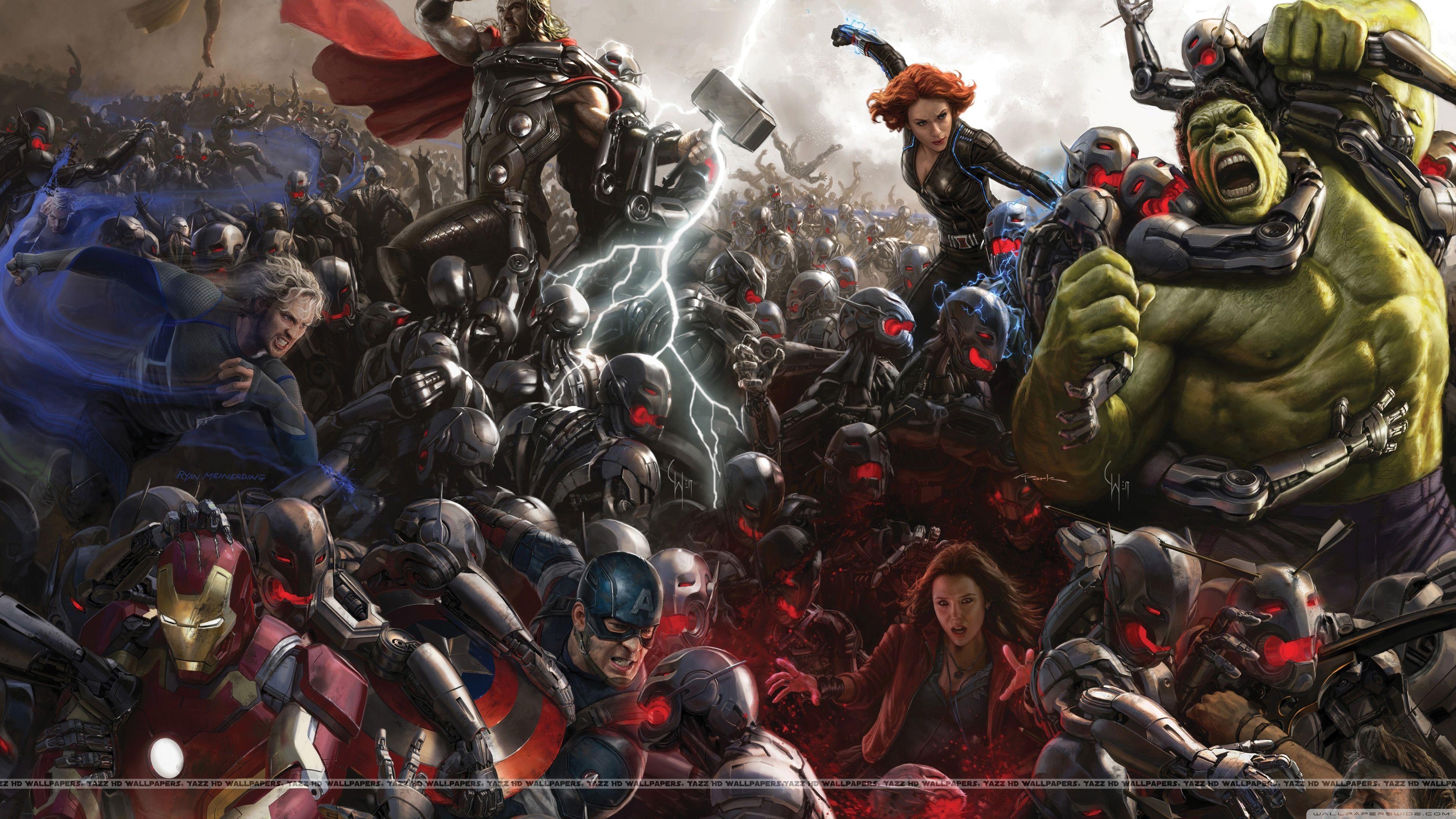 3840x2160 The Avengers Hình nền Ultra HD cho UHD