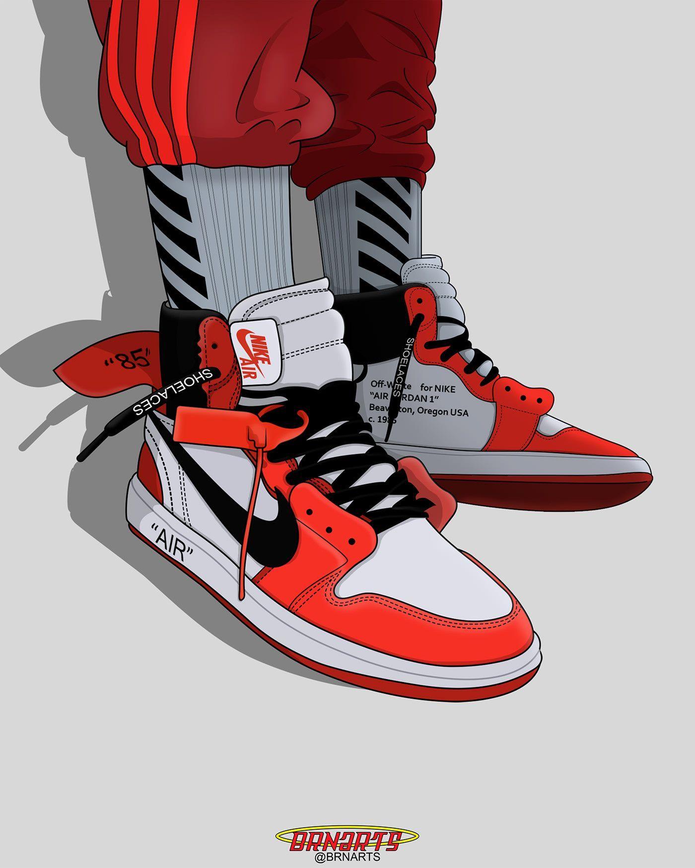 Cartoon Nike Shoes Wallpapers - Top Free Cartoon Nike Shoes Backgrounds