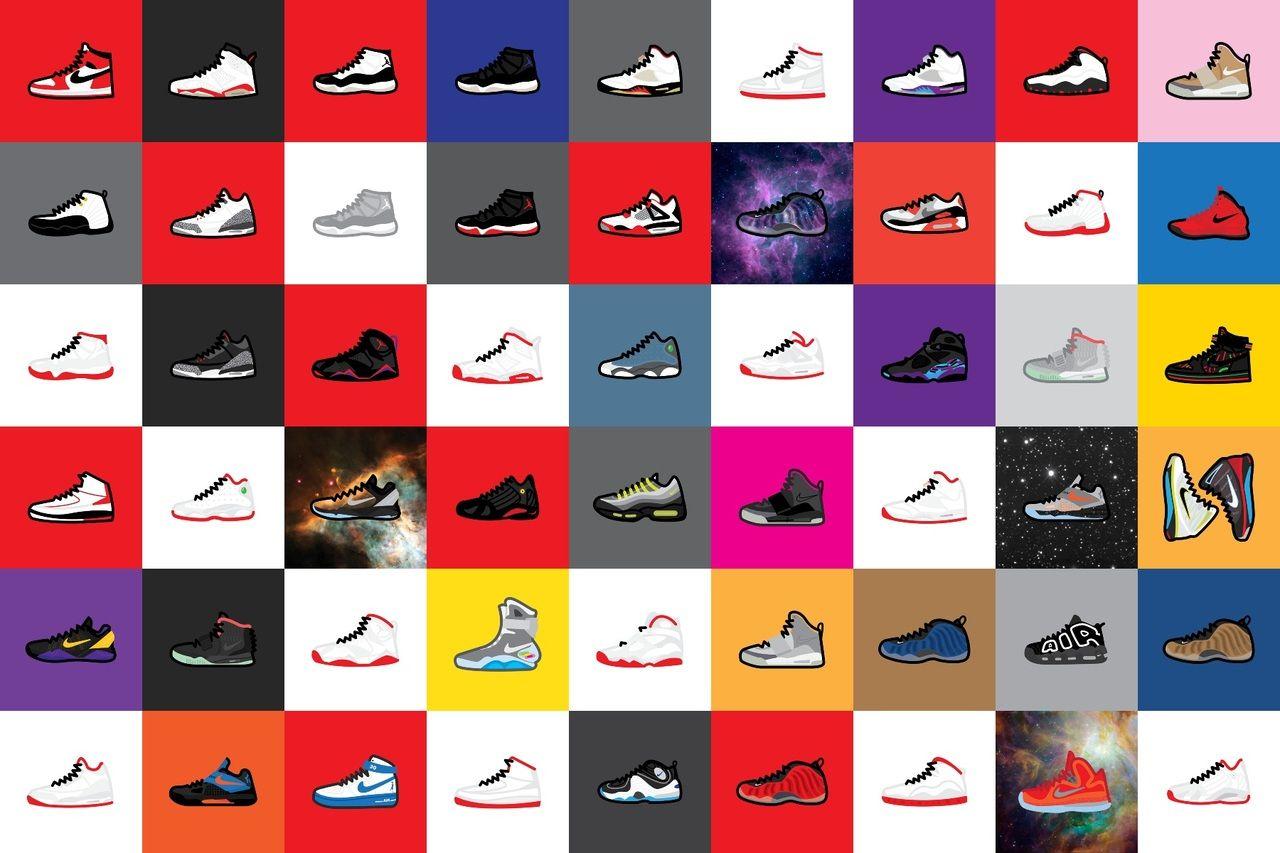 1280x853 Sneaker Art Wallpaper