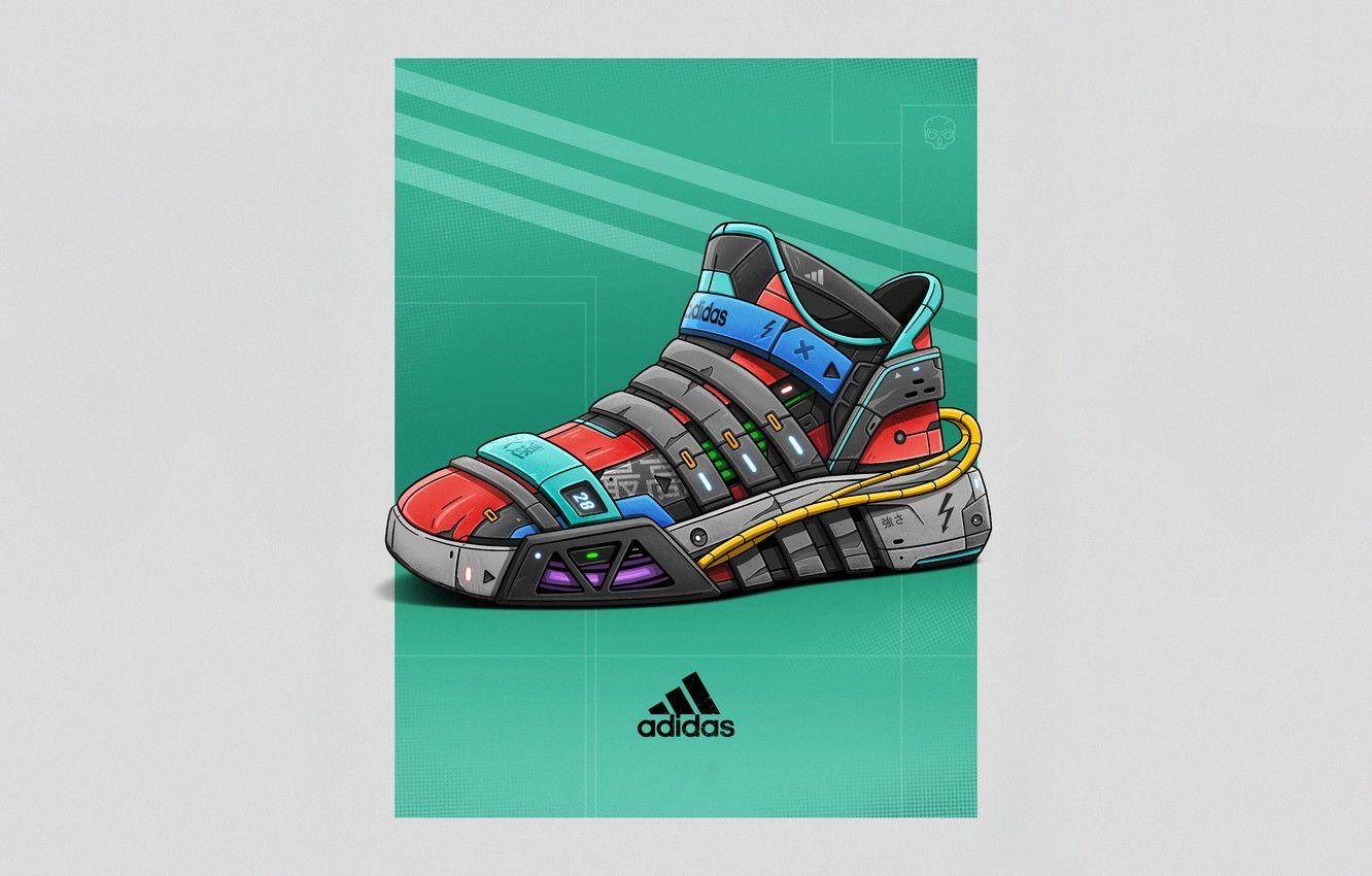 1332x850 Wallpaper Minimalism, Style, Brand, Art, Art, Style, Adidas