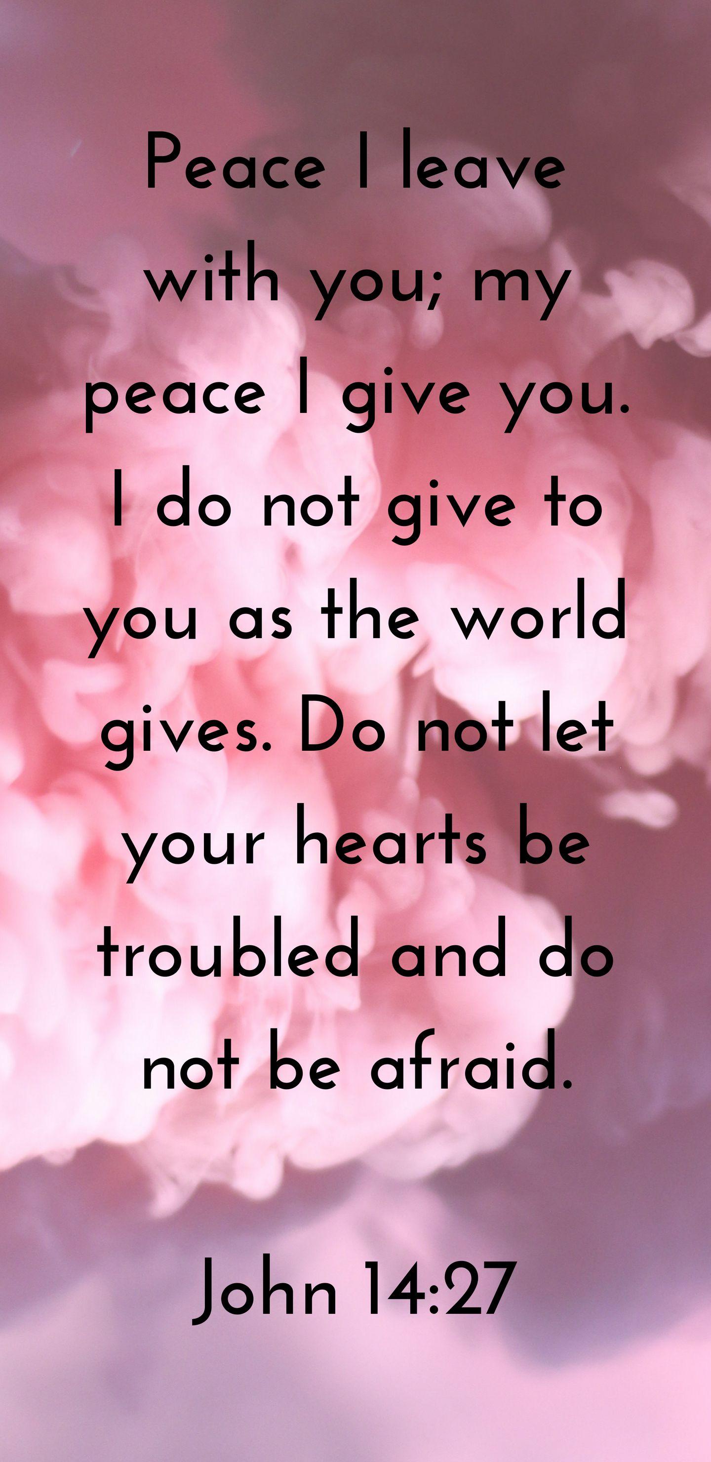 1440x2960 Peace Themed Christian Wallpaper