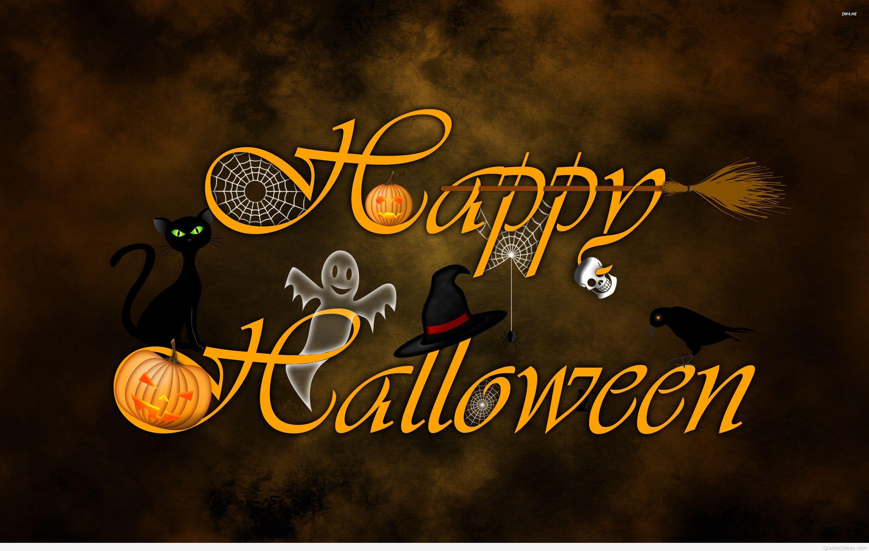 2880x1827 Happy Halloween Wallpaper HD Halloween Desktop