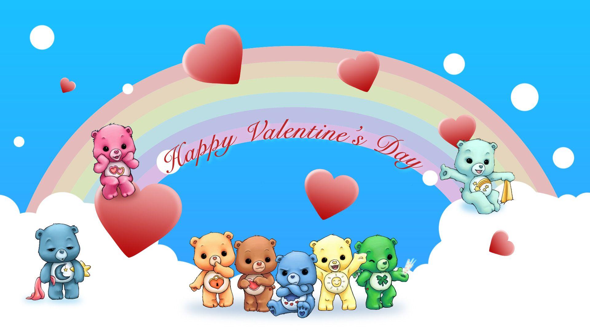 1920x1080 Free download Cute Greeting Happy Valentine Day Wallpaper Desktop