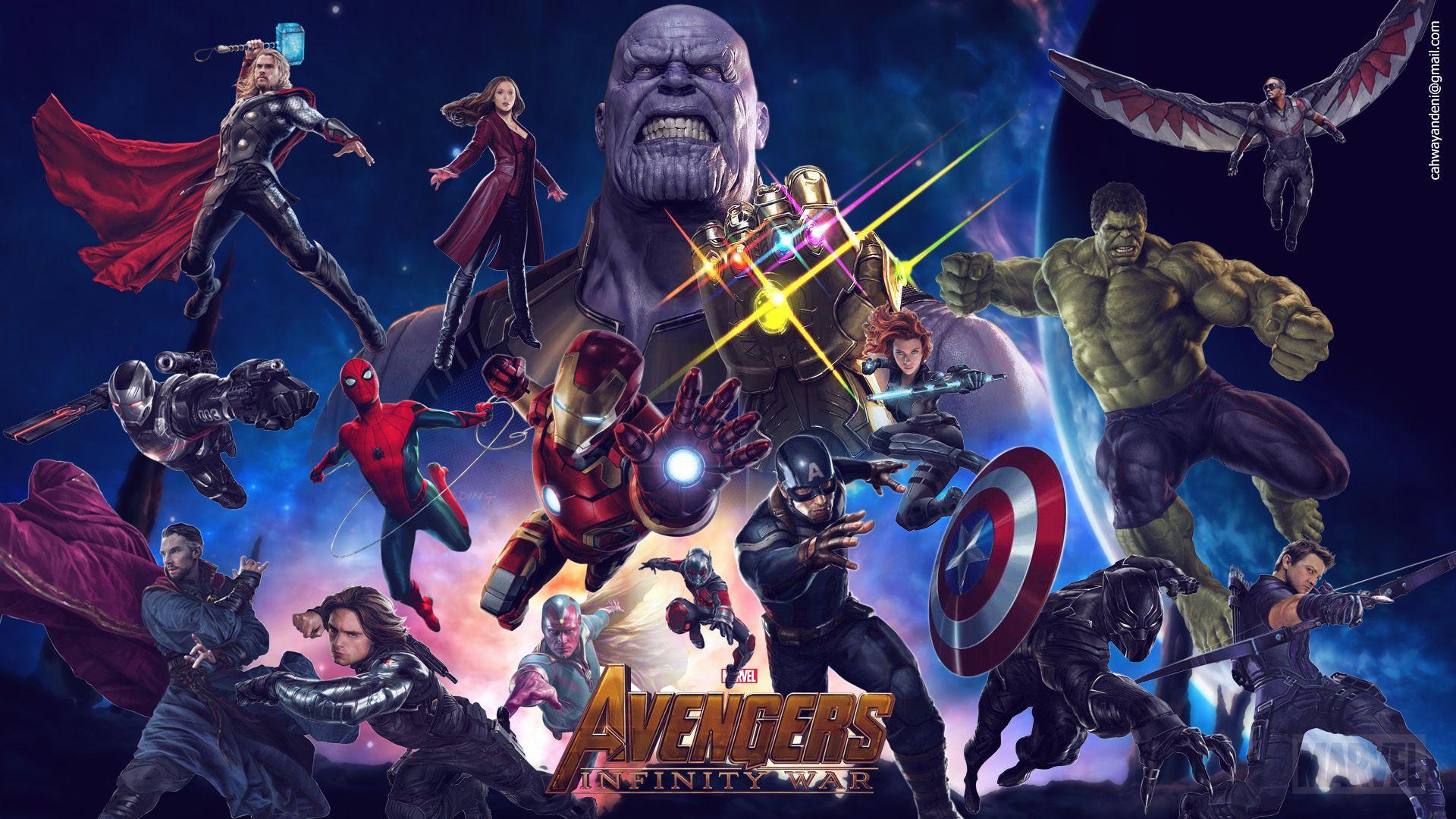 35 Gambar Laptop Wallpaper Hd 1080p Avengers terbaru 2020