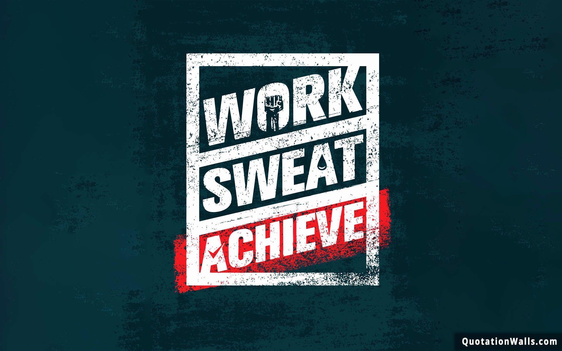 1920x1200 Gym Motivation Wallpaper Inspirational Work Sweat Achieve