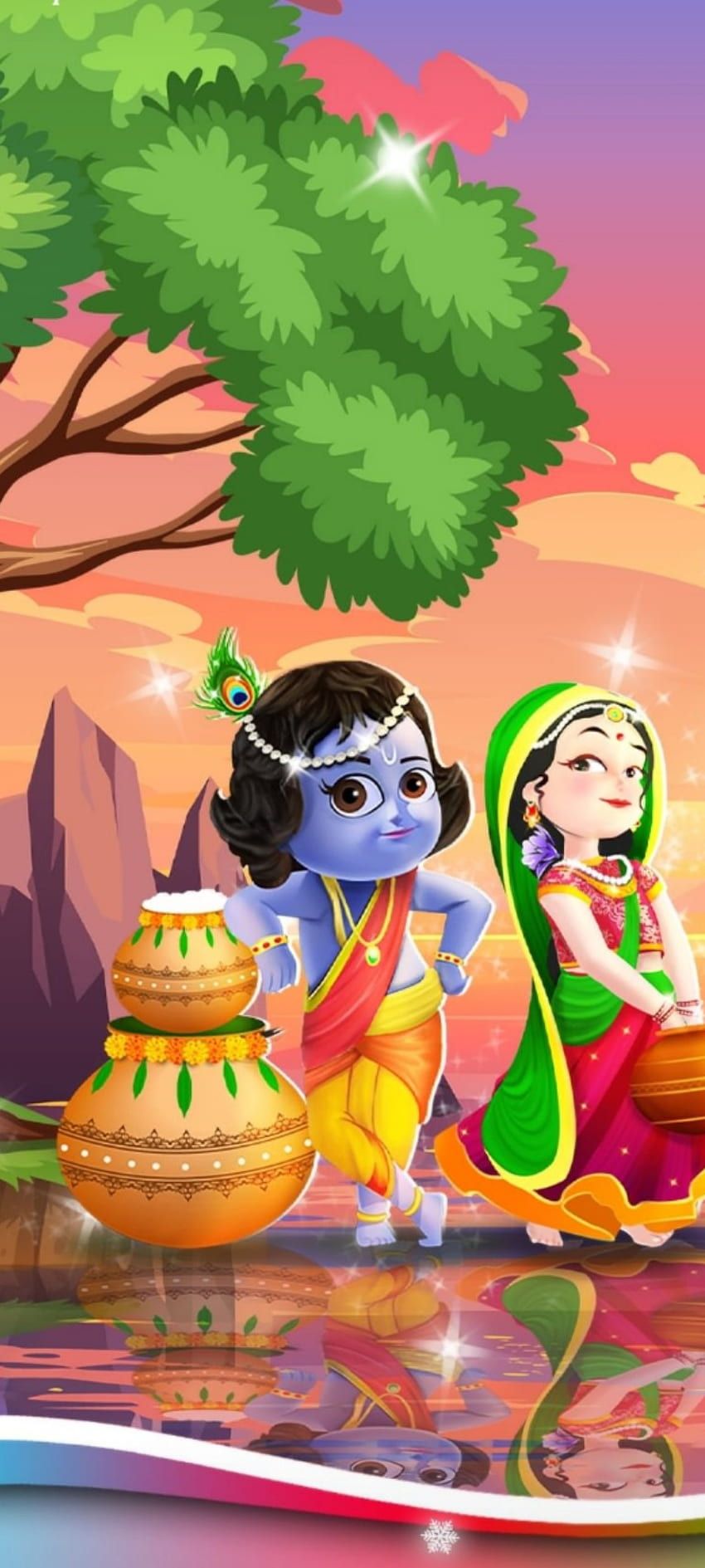 850x1889 Radha krishna, love, god HD phone wallpaper