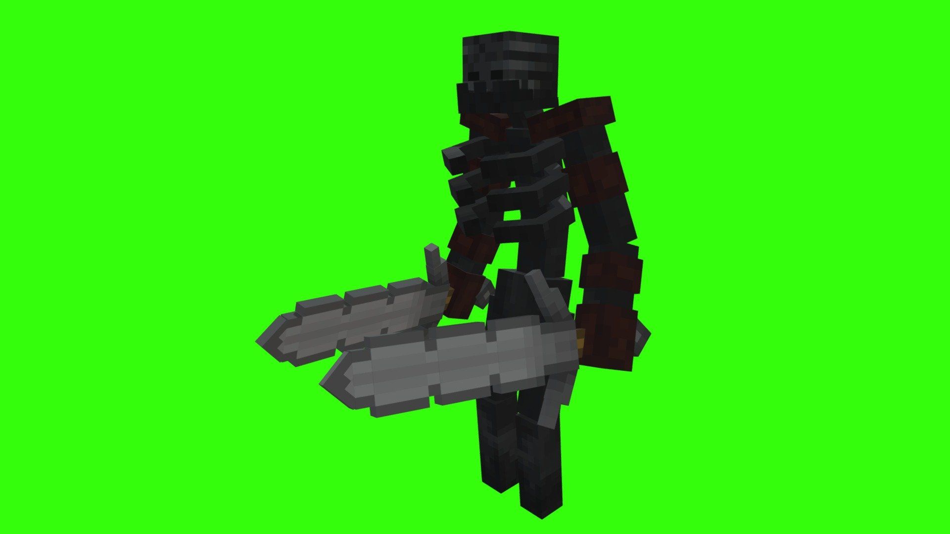 1920x1080 Mutant wither skeleton Free 3D model by ghostaryan83 [b6d4ed2]