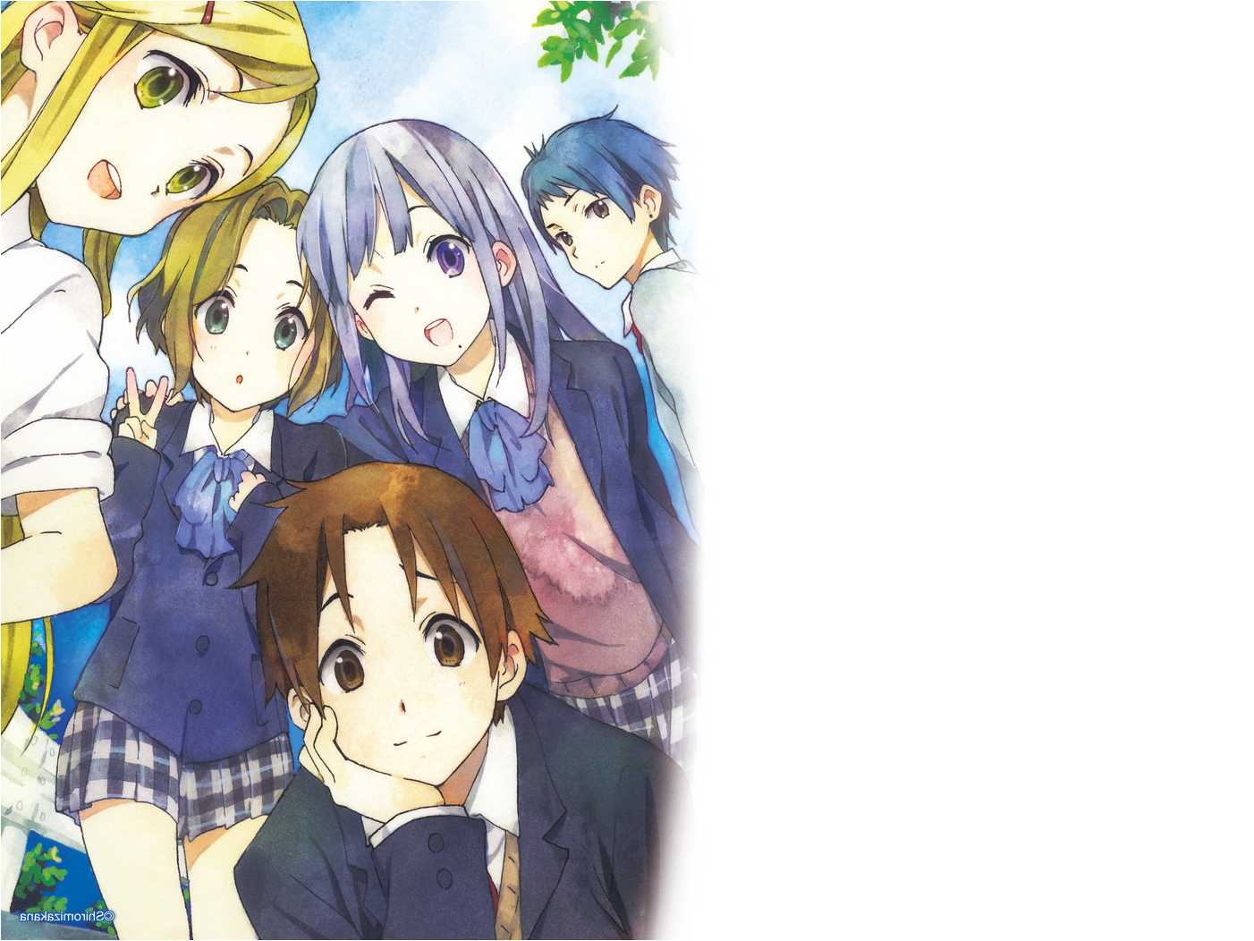 1402x1052 Kokoro Connect Wallpaper