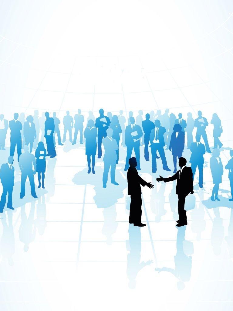 768x1024 Free download LinkedIn Business Social Network iPad iPhone HD