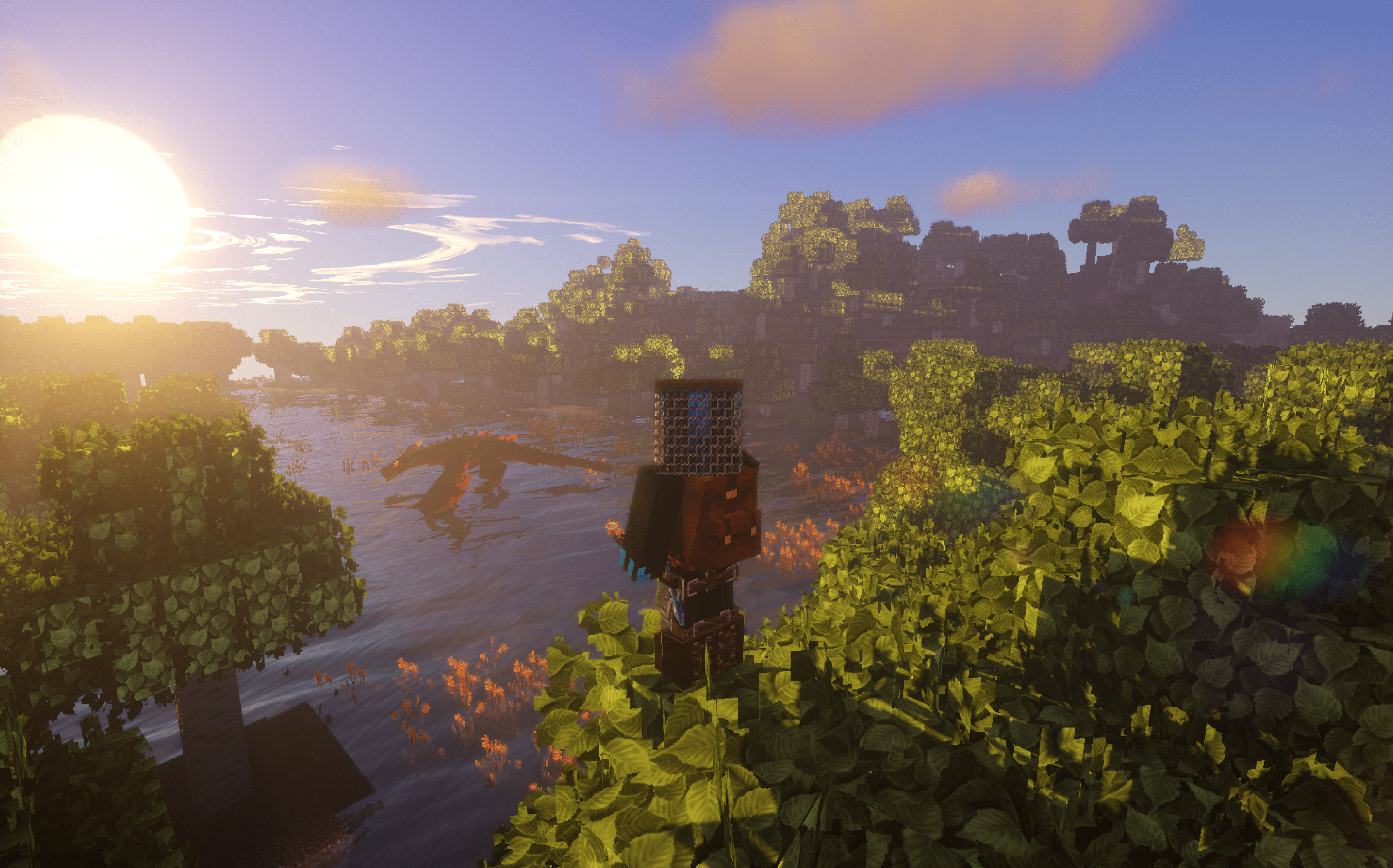 3212x2002 What's the texture pack used in this RLCraft loading screen?