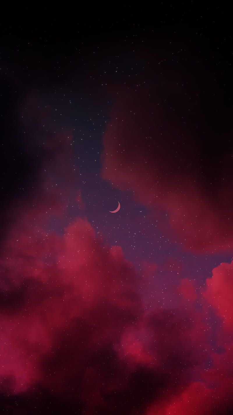 800x1422 THE NIGHT WE MET, NIGHT, THE, aesthetic, bezel, clouds, constellations, dark, HD phone wallpaper