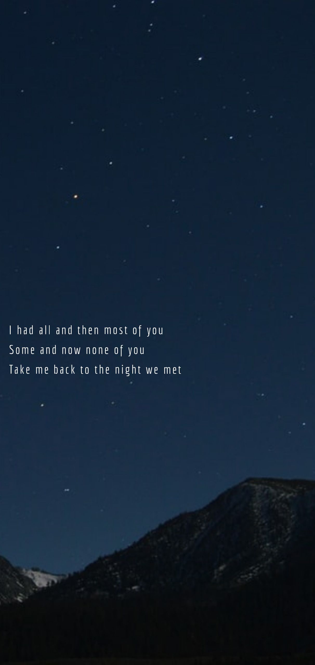 1212x2560 Lord Huron Night We Met Request