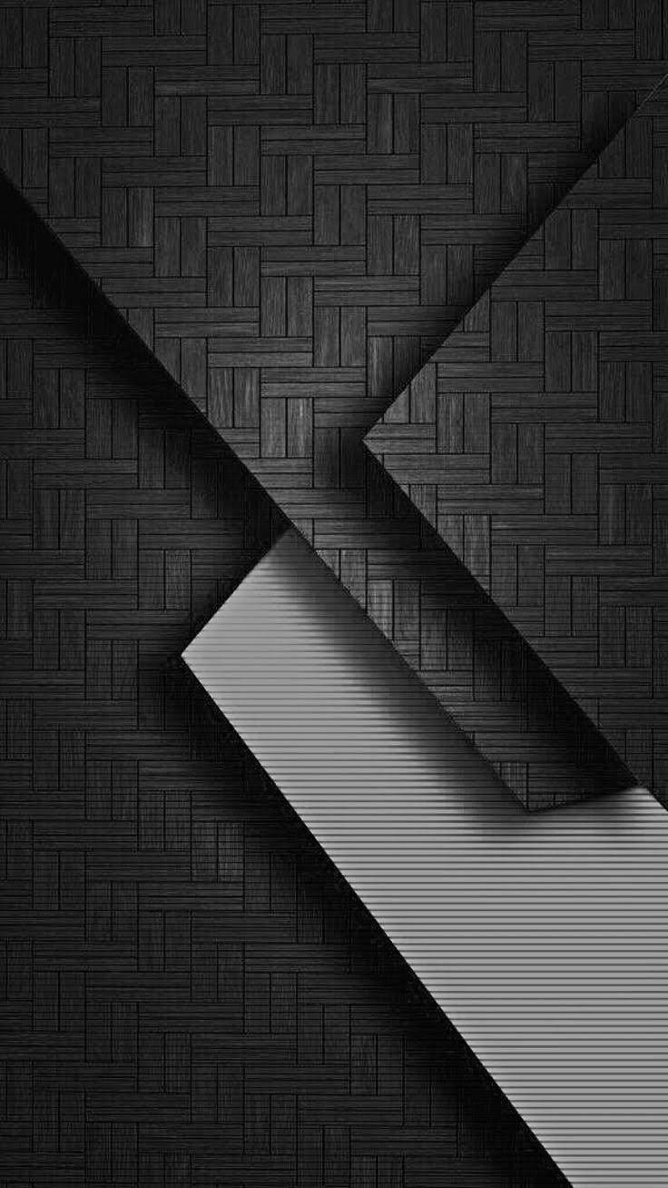 736x1308 Abstract Black and White Phone Wallpaper