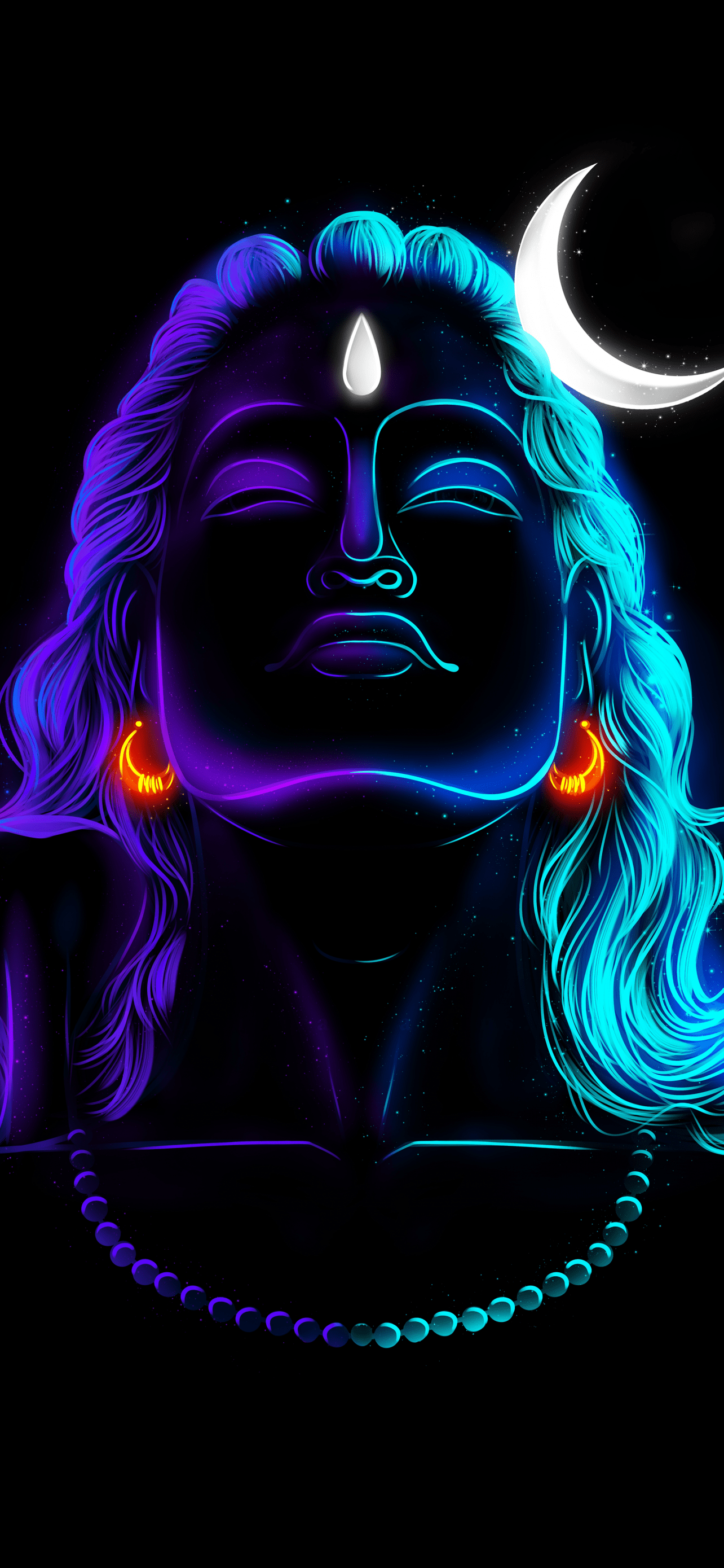 1284x2778 Free HD Lord Shiva Wallpaper