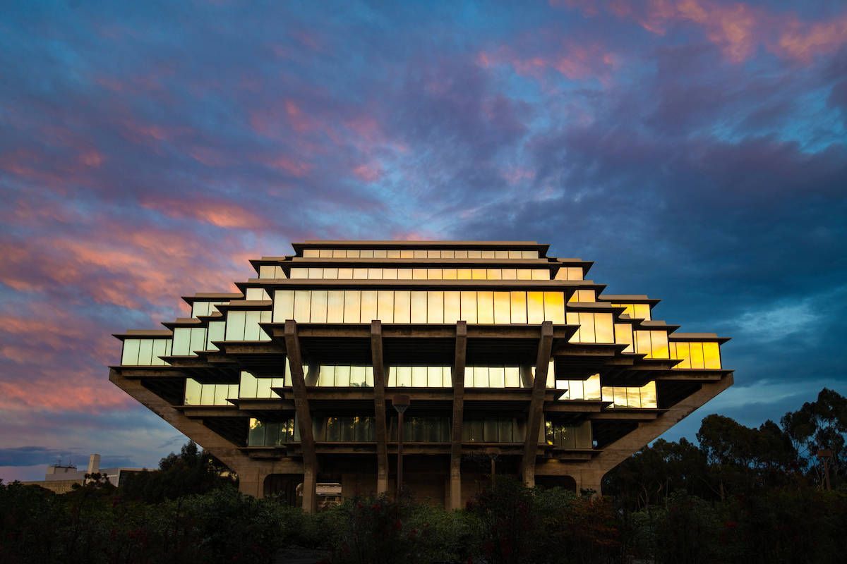 1200x800 Download UCSD Sunset Lights Wallpaper