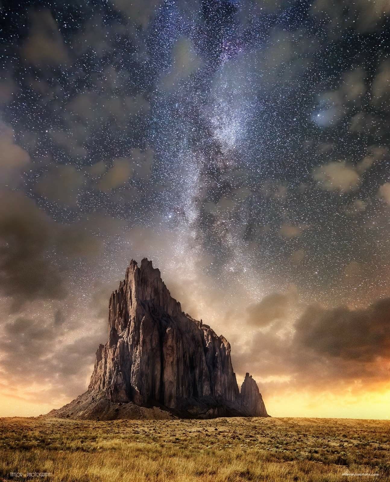 1294x1600 Shiprock Rock Formation New Mexico Wallpaper