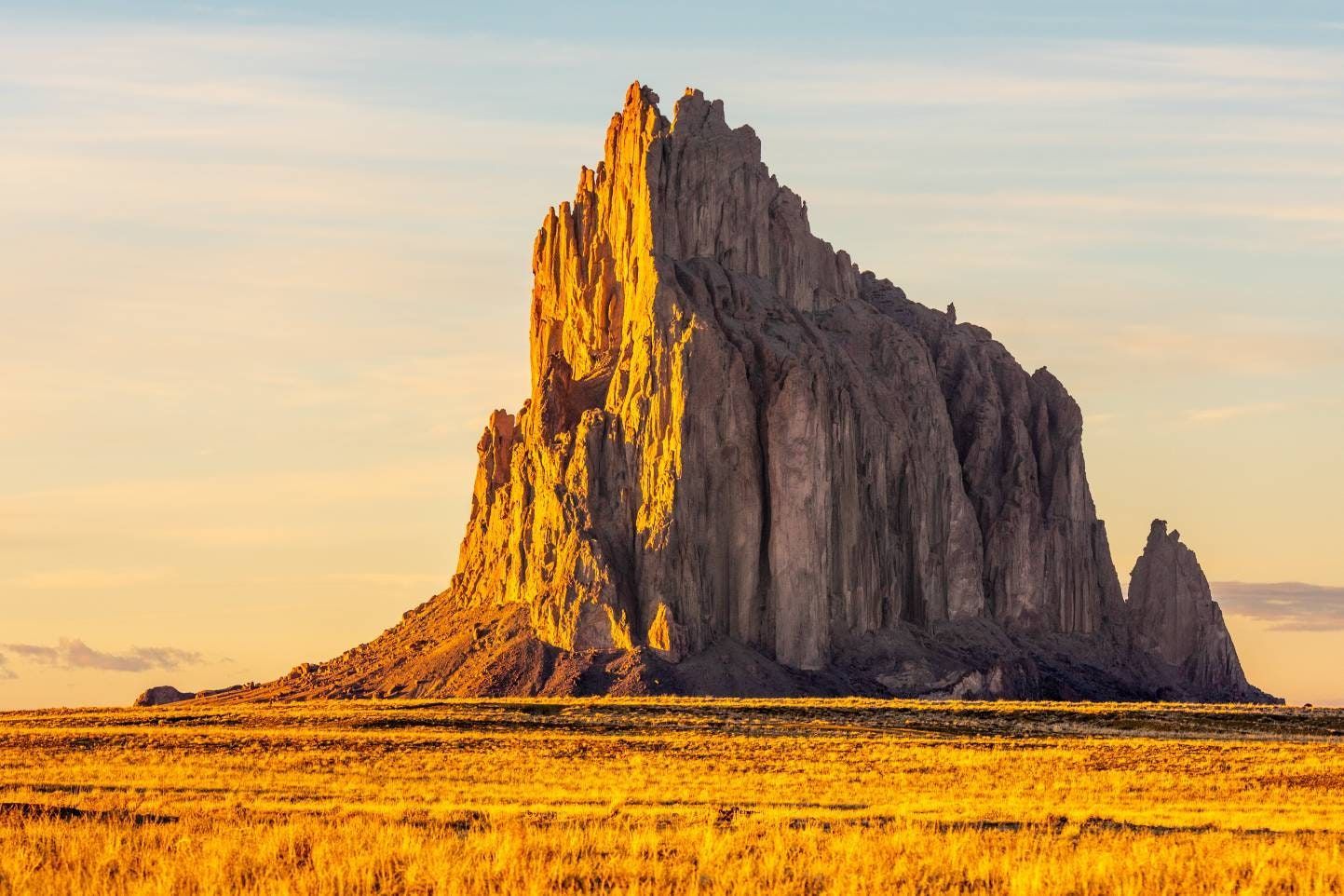 1443x962 Shiprock Formation, Shiprock New Mexico, Landscape Photo Print