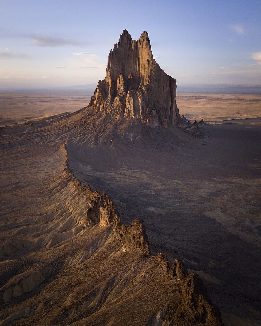 850x1063 Shiprock new mexico HD wallpaper