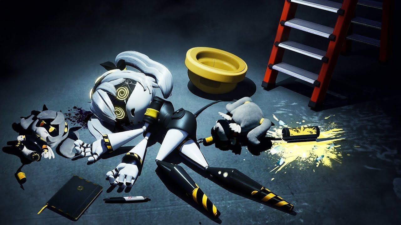 1280x720 J Murder Drones Wallpaper