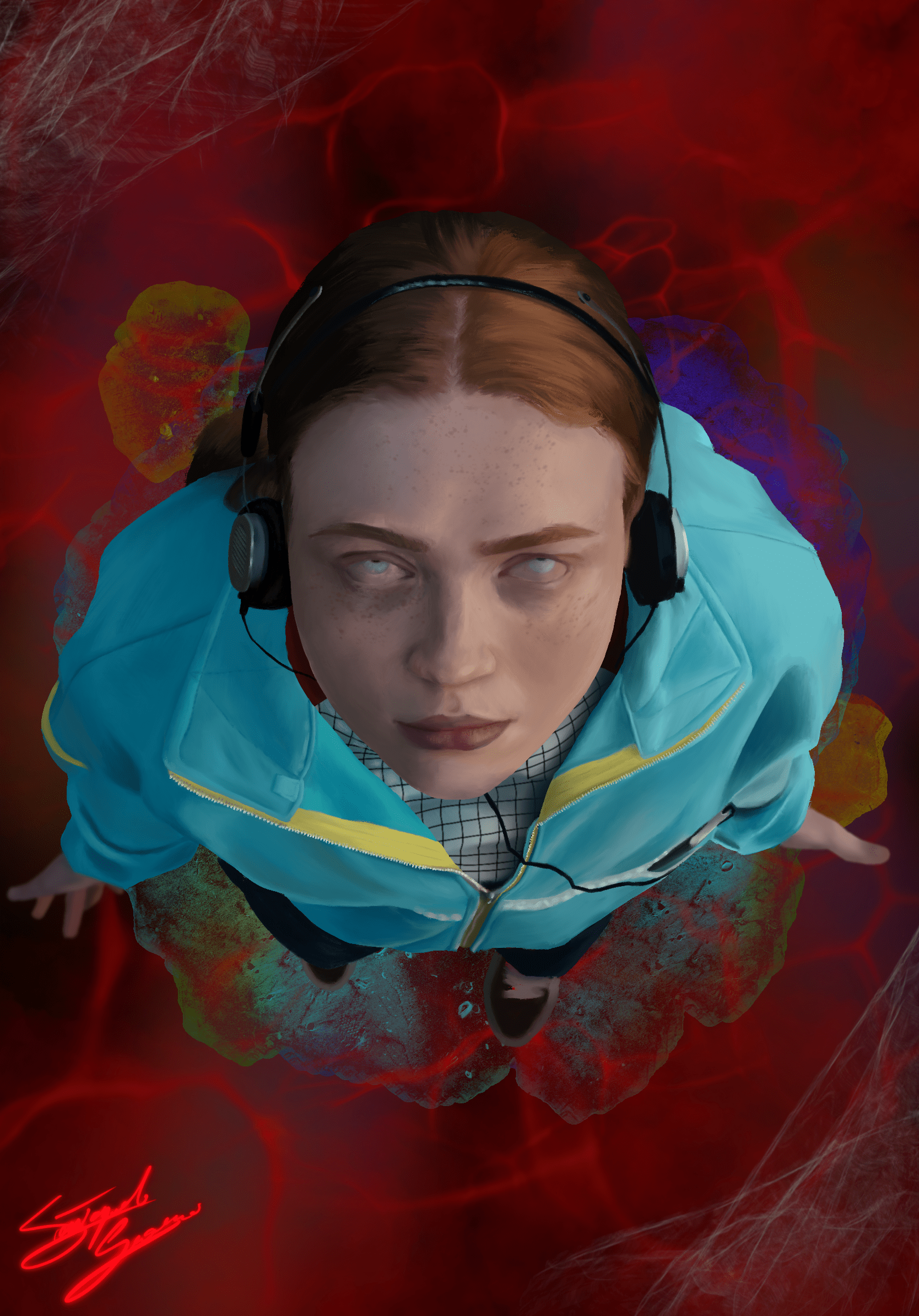 1668x2388 Max Mayfield from Stranger Things, Procreate. Hope u like it peeps! :) [REUP]