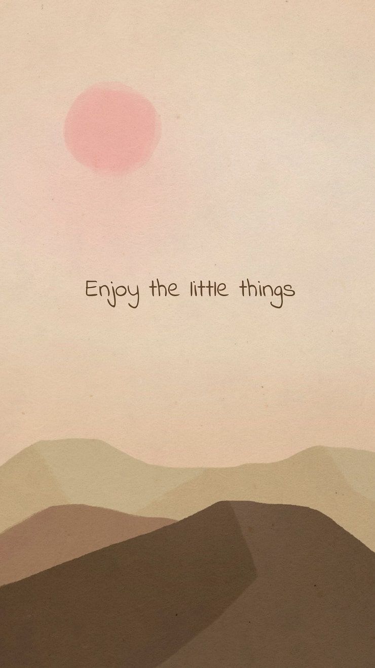 740x1316 Soothing Phone Wallpaper Featuring Inspirational Words Photo Free High Quality Picture