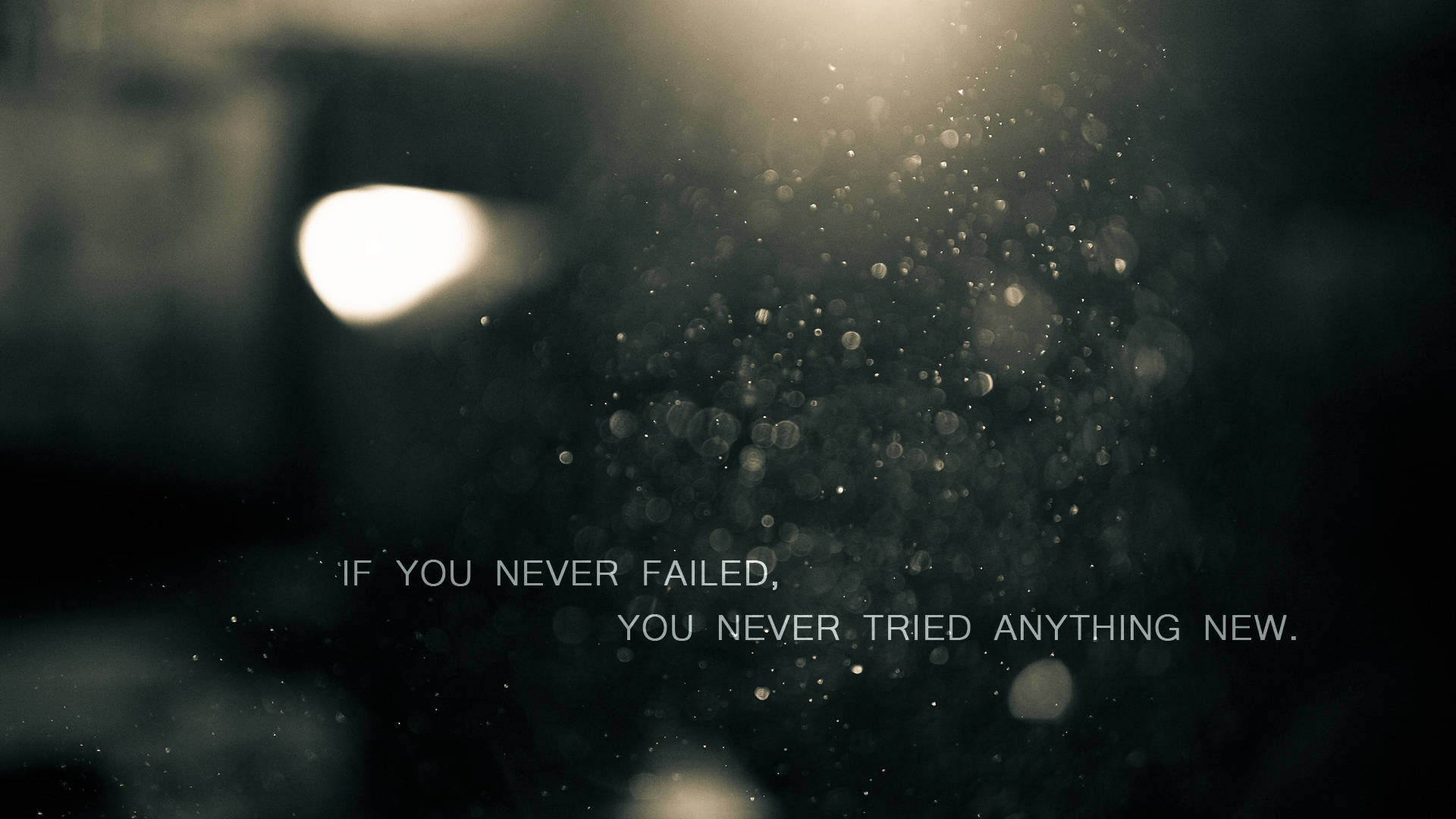 1920x1080 Download Never Failed Encouraging Quote Wallpaper