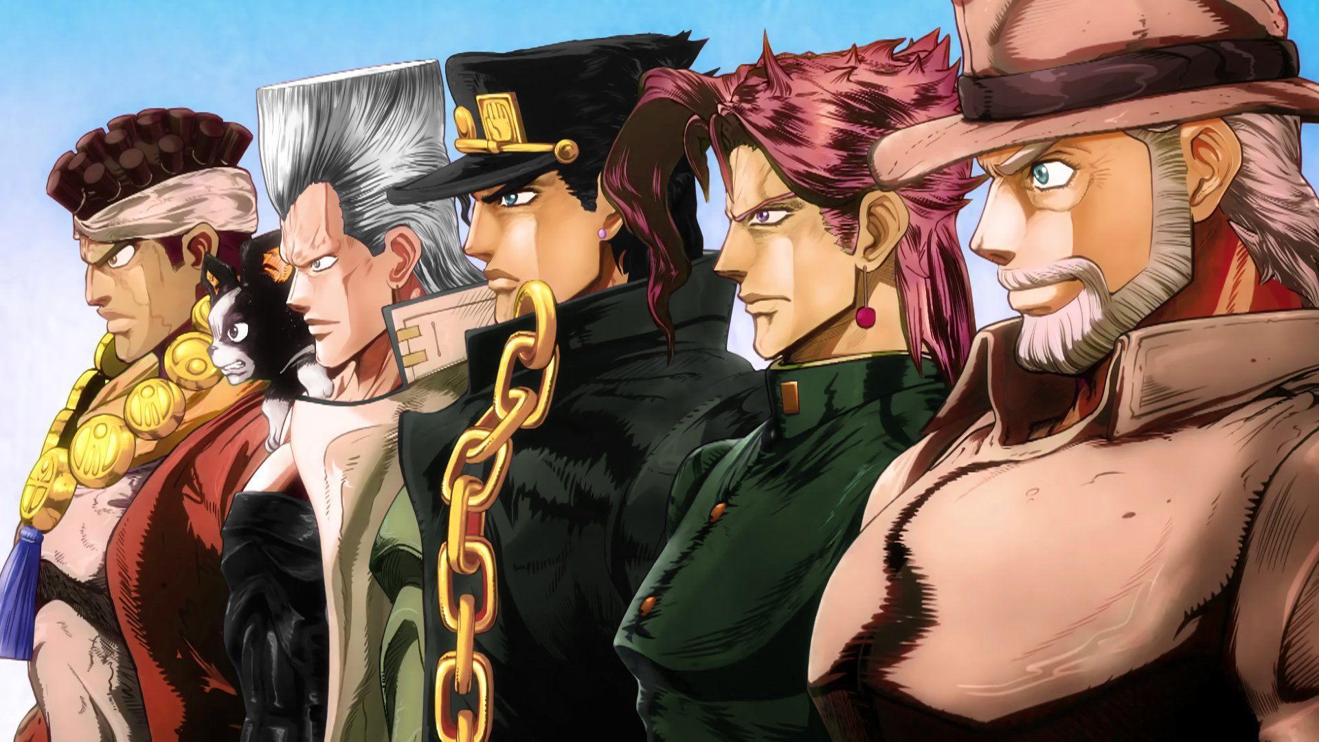 1920x1080 JoJo's Bizarre Adventure: Stardust Crusaders 4K Ultra HD Wallpaper
