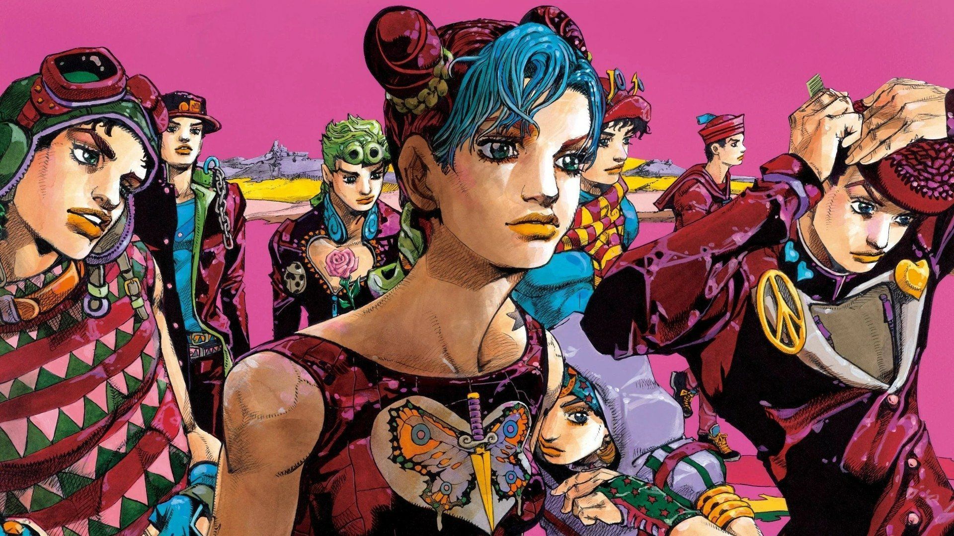 1920x1080 JoJo's Bizarre Adventure HD Wallpaper