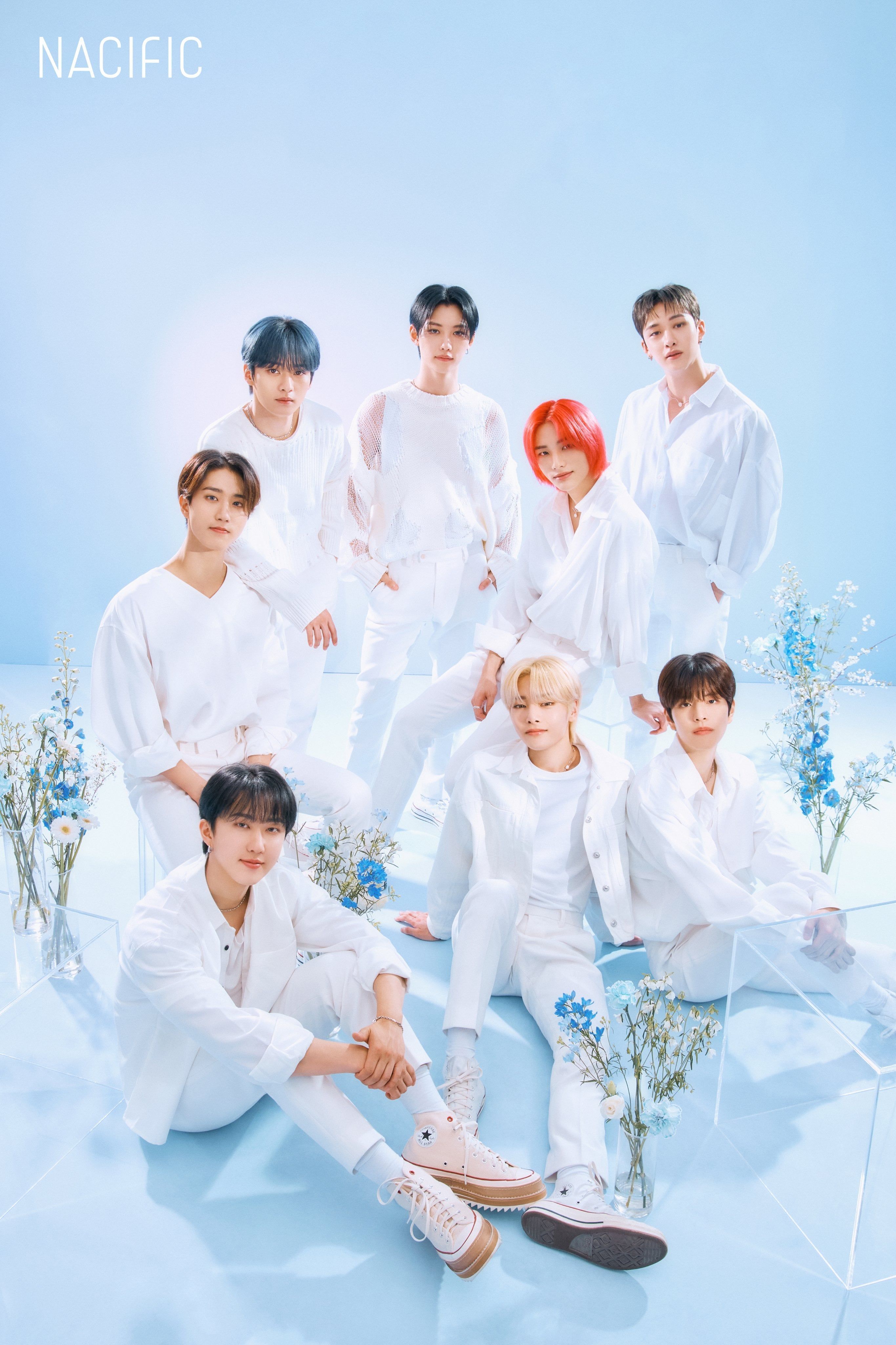 2731x4096 Stray Kids x NACIFIC Blue Day with Stray Kids