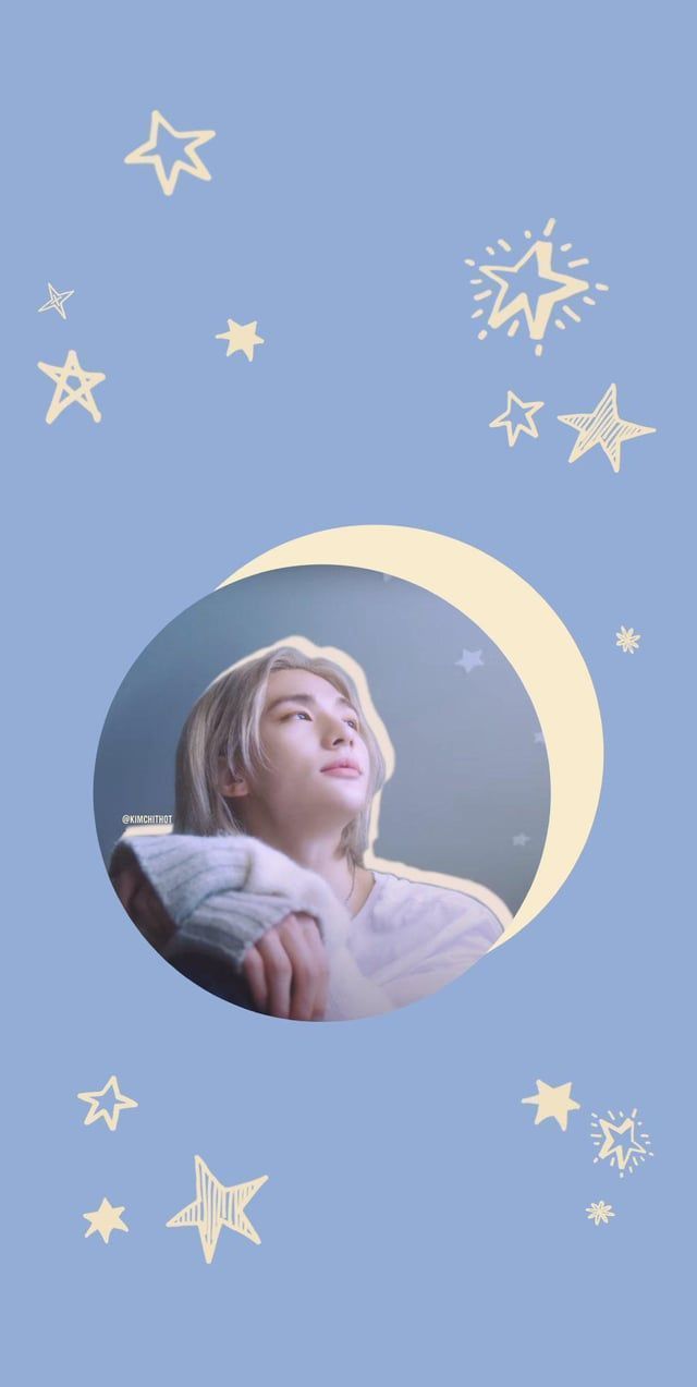 640x1273 Made Hyunjin's 꼬마별 (Little Star) inspired iPhone wallpaper!