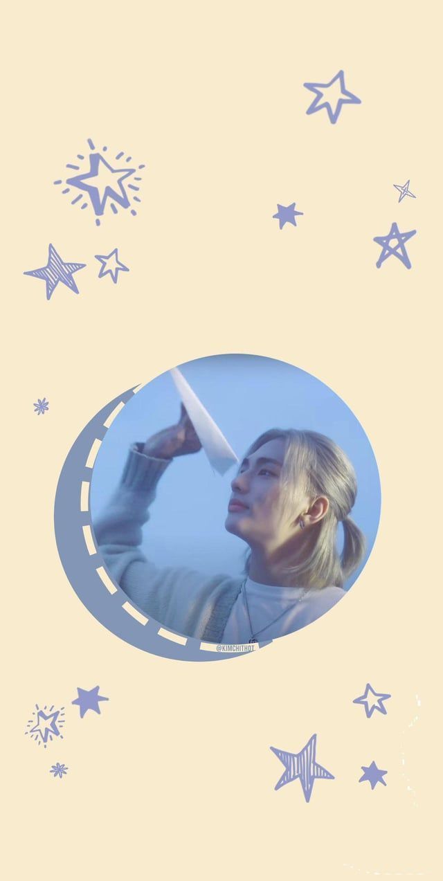 640x1273 Made Hyunjin's 꼬마별 (Little Star) inspired iPhone wallpaper!
