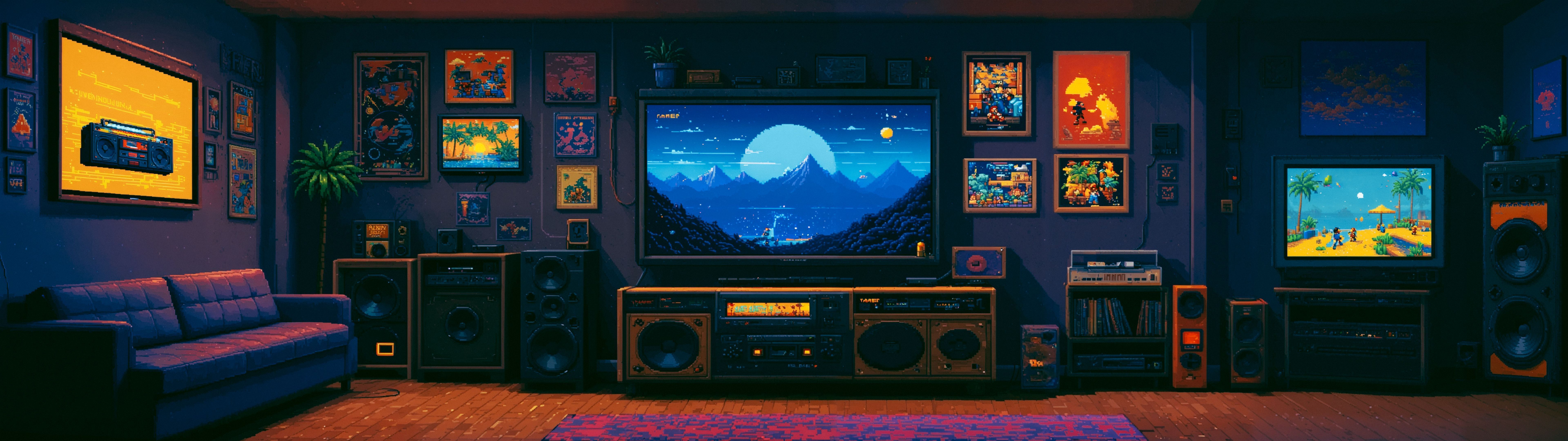 7680x2160 Desktop Wallpaper