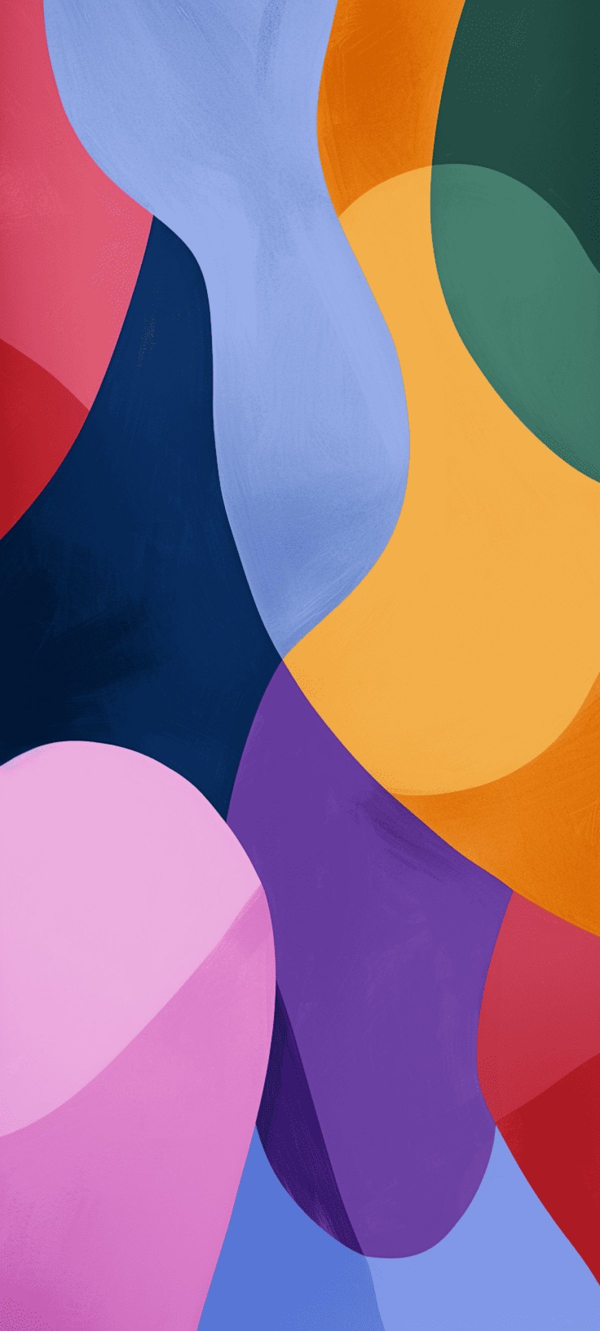 1200x2660 Colorful Artwork Abstract Design Shapes
