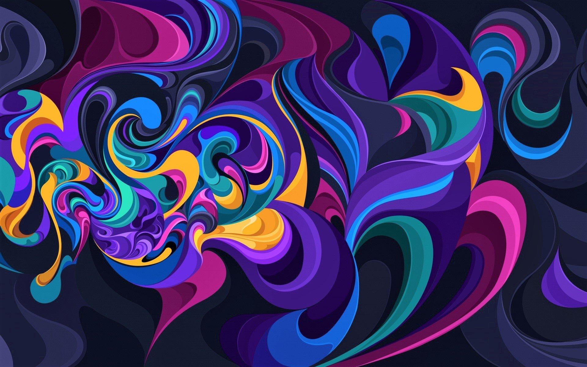1920x1200 Colorful Abstract Art Wallpaper