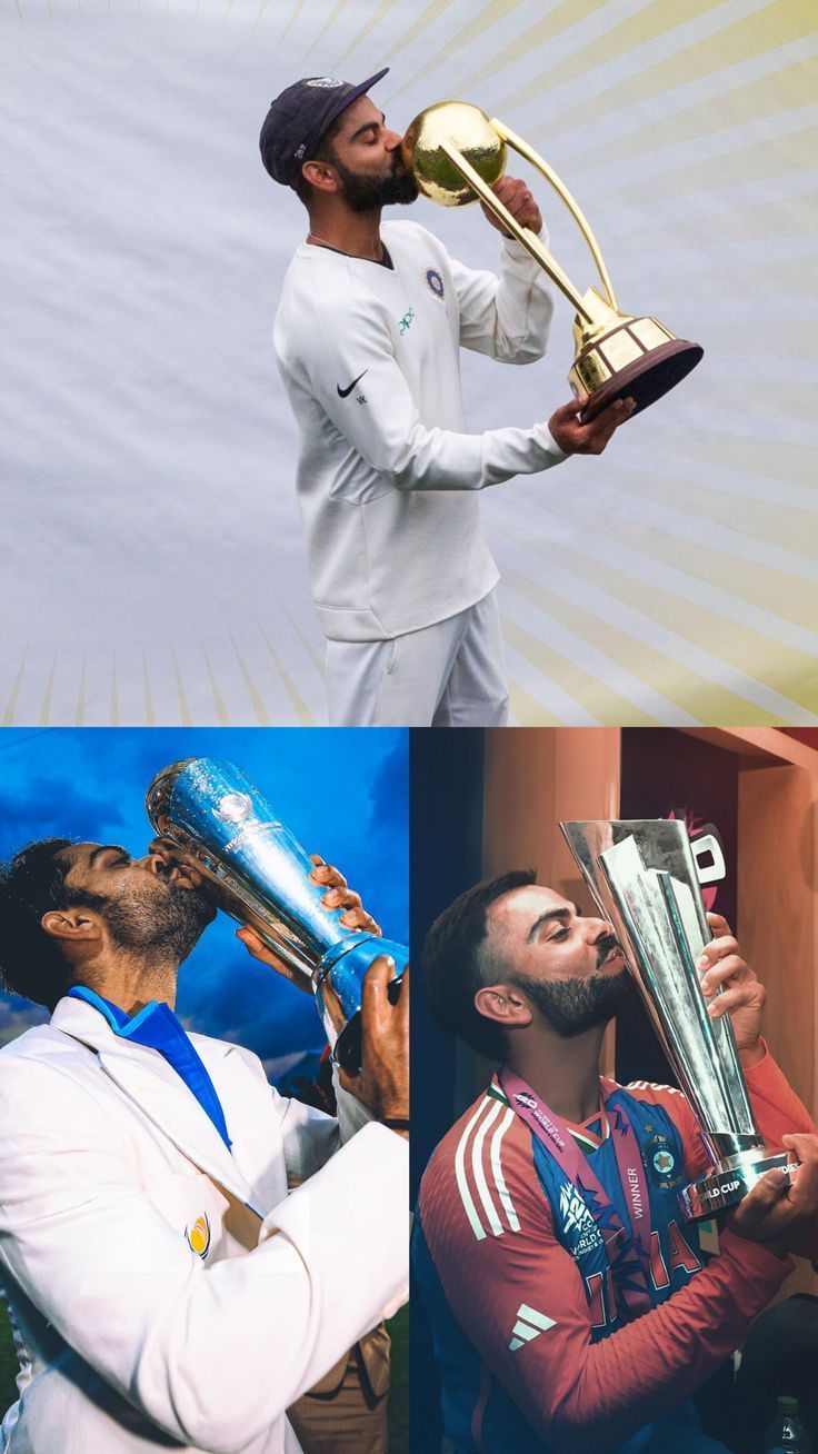736x1308 Virat Kohli kissing trophy wallpaper