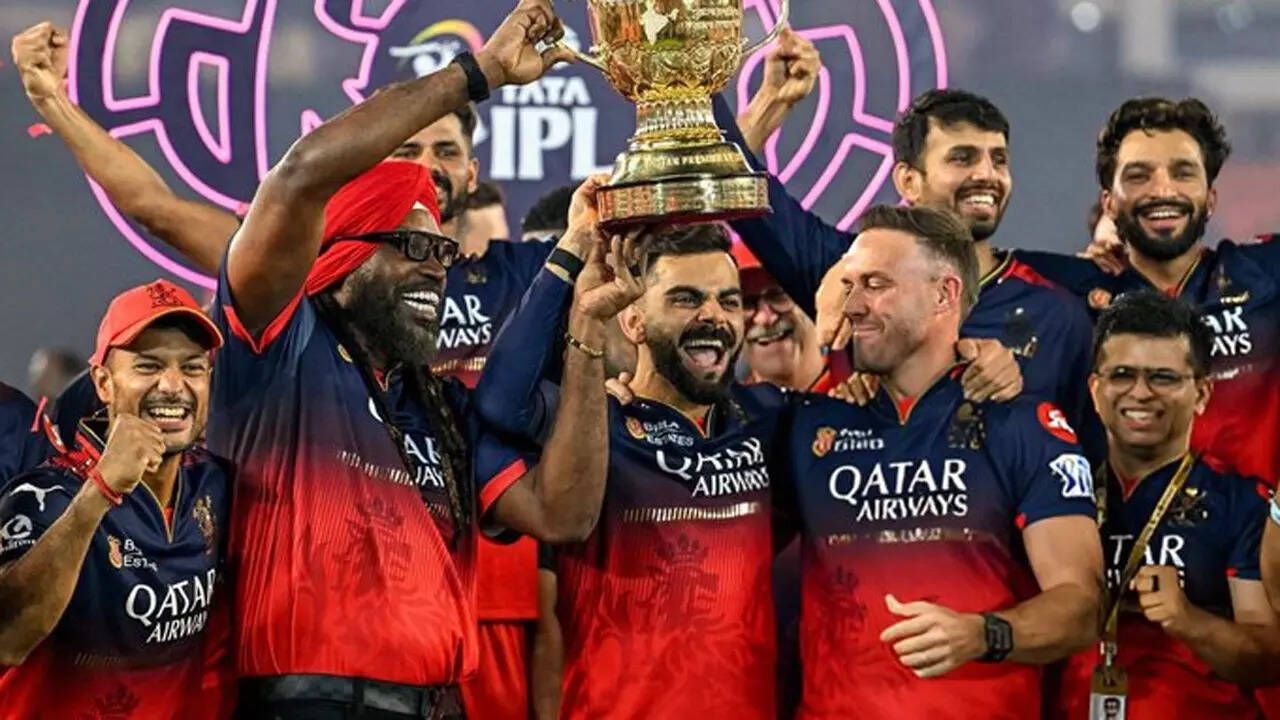 1280x720 This is equally theirs too': Emotional Virat Kohli dedicates RCB's IPL 2025 triumph to AB de Villiers and Chris Gayle. Cricket News of India