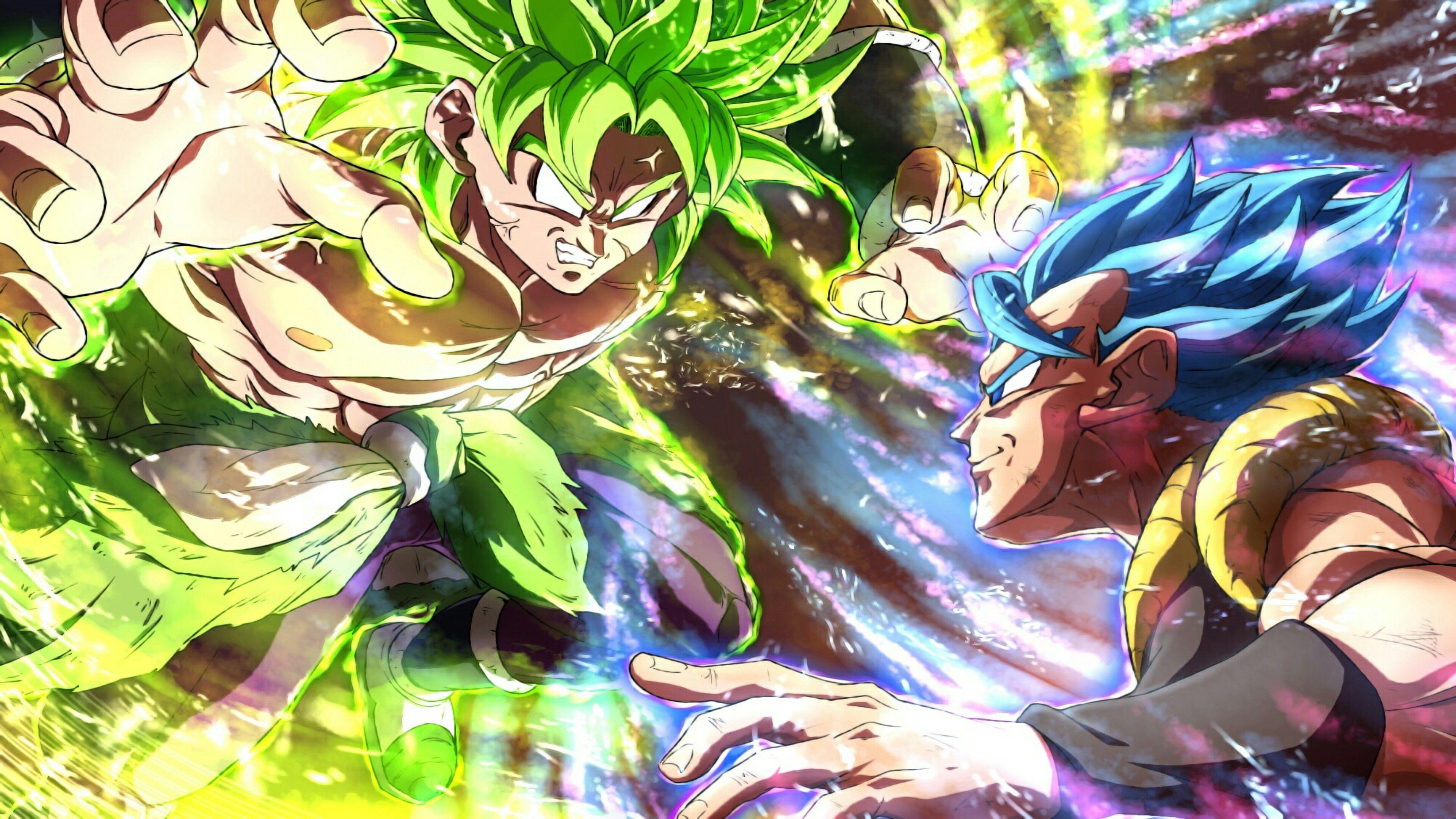3840x2160 Gogeta vs Broly 2