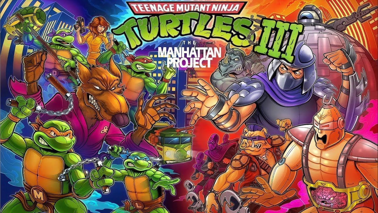1280x720 Teenage Mutant Ninja Turtles III: The Manhattan Project (Gameplay Steam Deck)