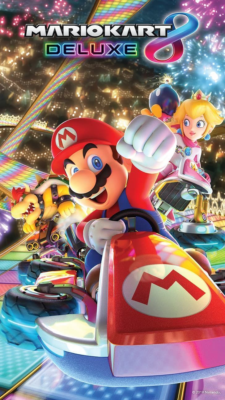 728x1294 HD wallpaper: Nintendo, Mario Character, Mario Kart, Mario Kart Nintendo Switch
