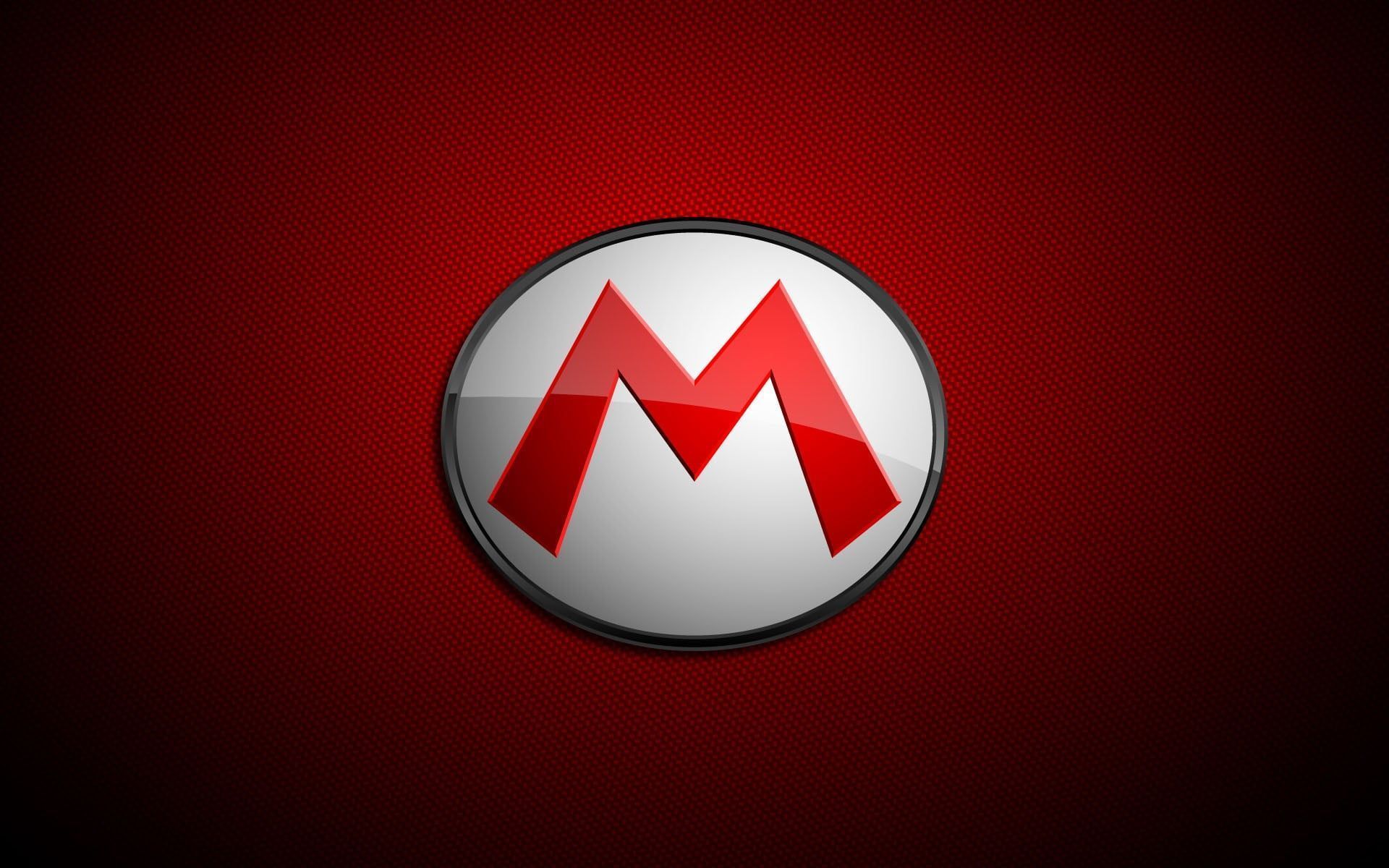 1920x1200 Super Mario Logo Wallpaper