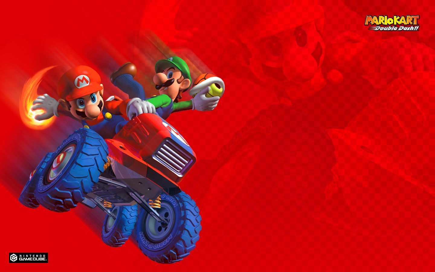 1440x900 Wallpaper New Mario Kart Double Dash Wallpaper Super Mario Kart Super Famicom Mario Bros Nintendo Games